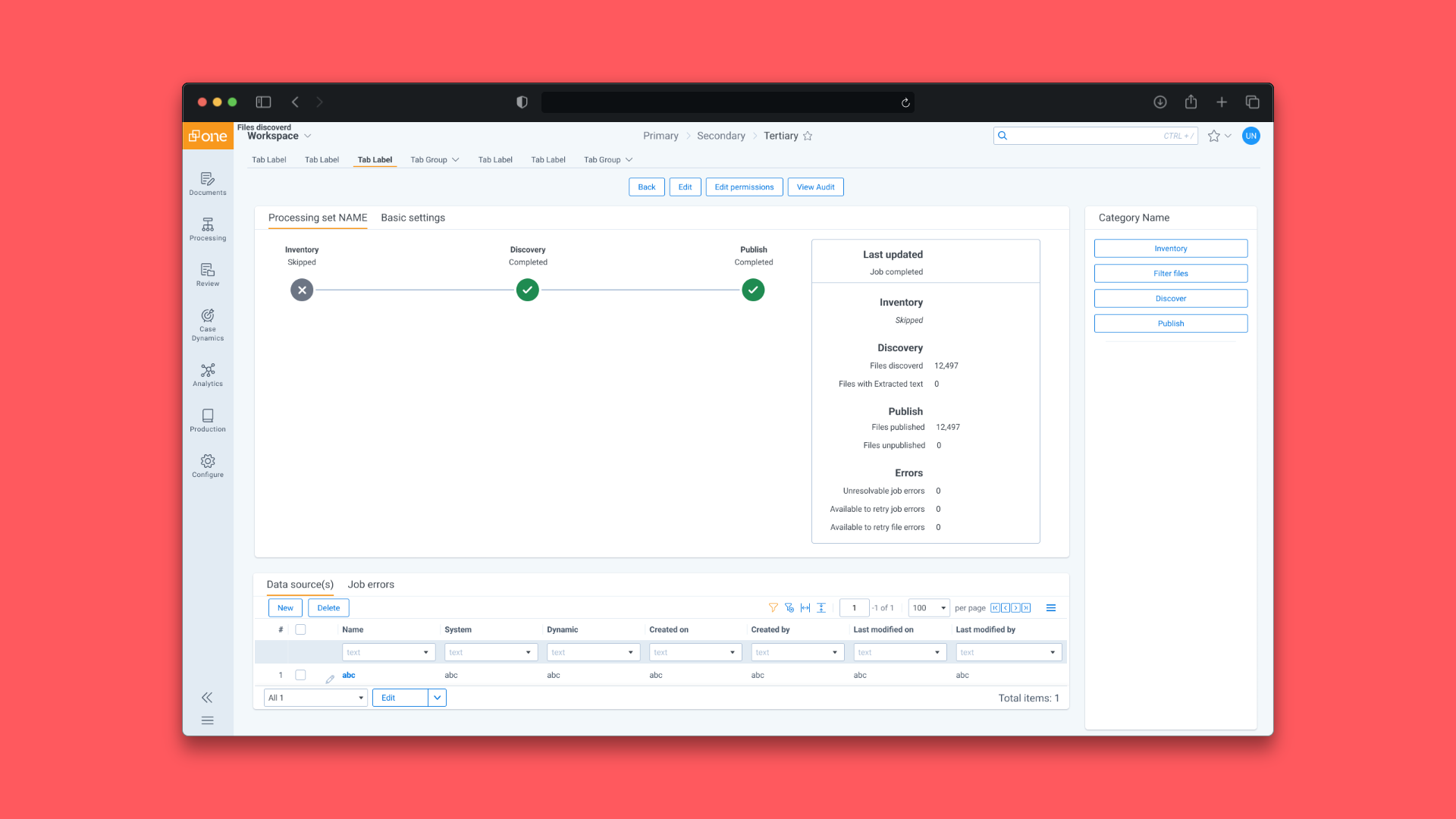 Before: One progress bar, two stats, a combined error bucket, and no way to tell if your job was stuck or just slow.