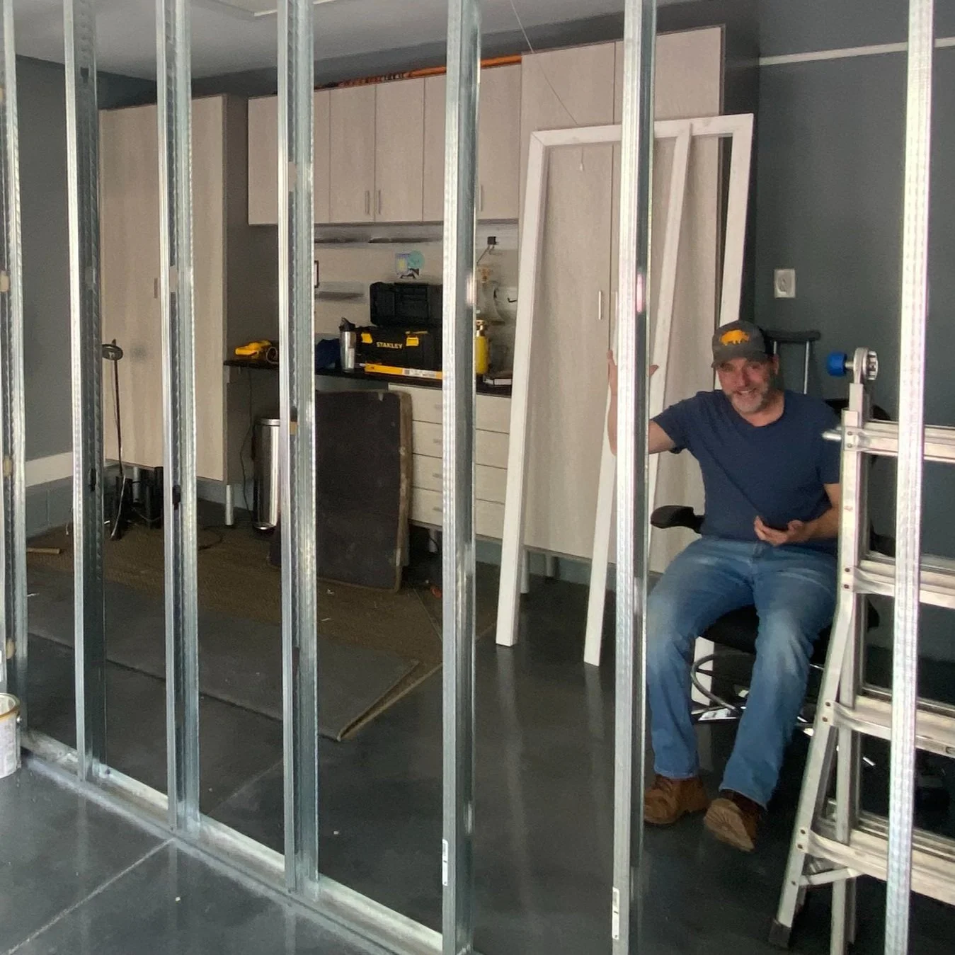 Construction begins: Podcast Studio/ Website/God knows what else. 