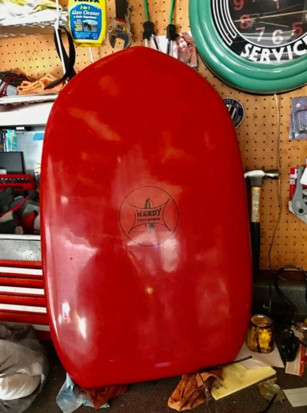 Fig. 59. Belly board, Collection of Jim Cocores .