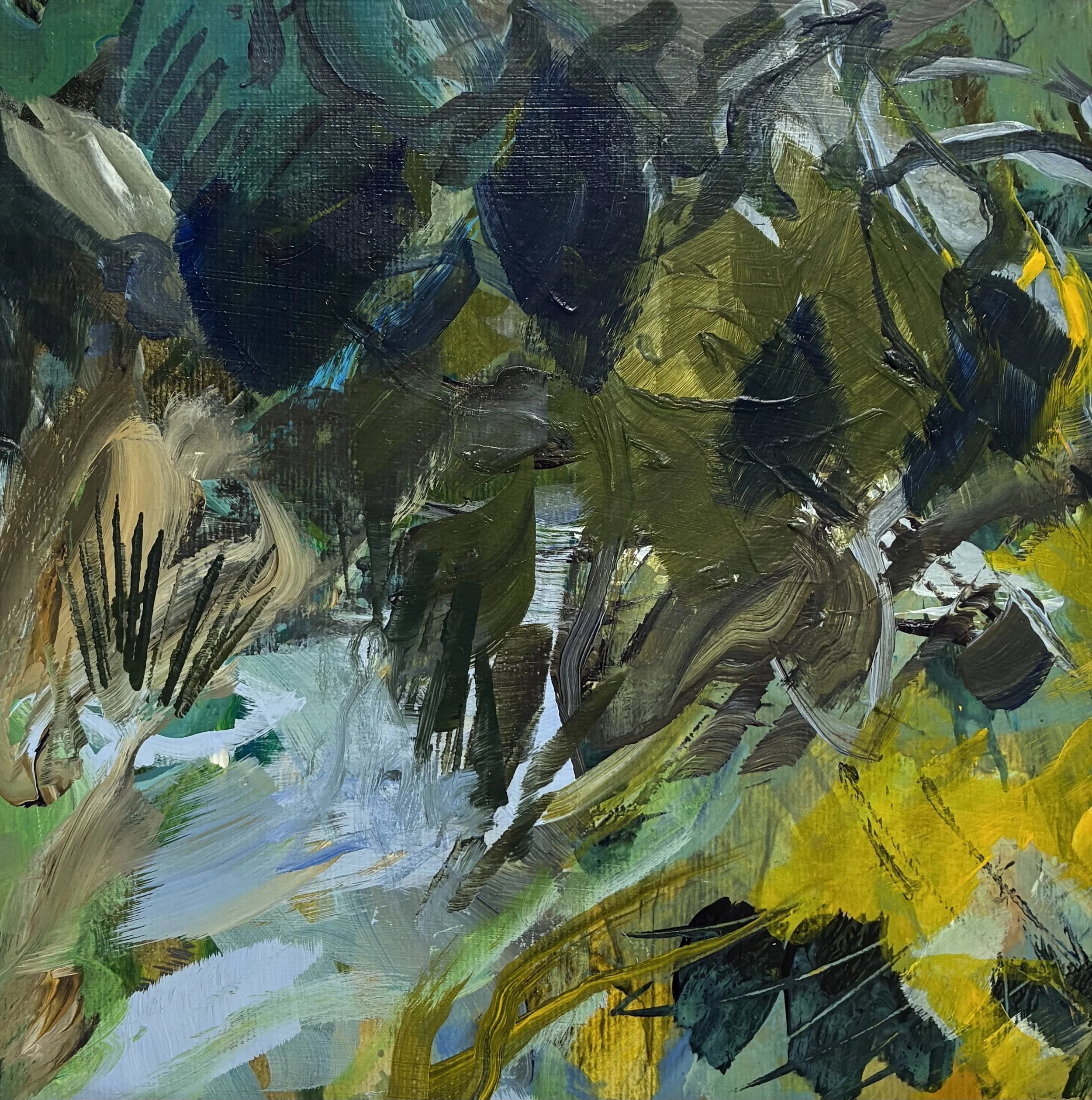 Wetlands II
Acrylic on paper | 36 x 36 cm