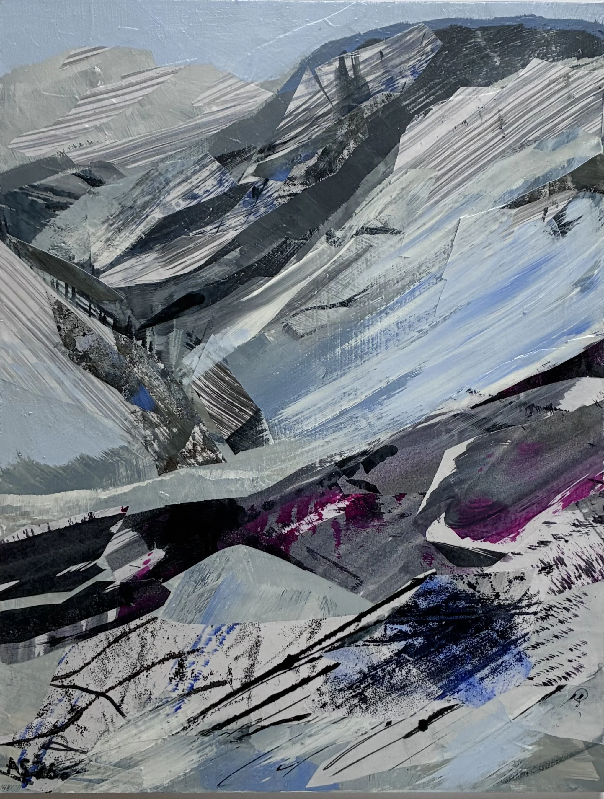 Bishopdale (framed)
Mixed media on wood panel | 54 x 44 cm
£225