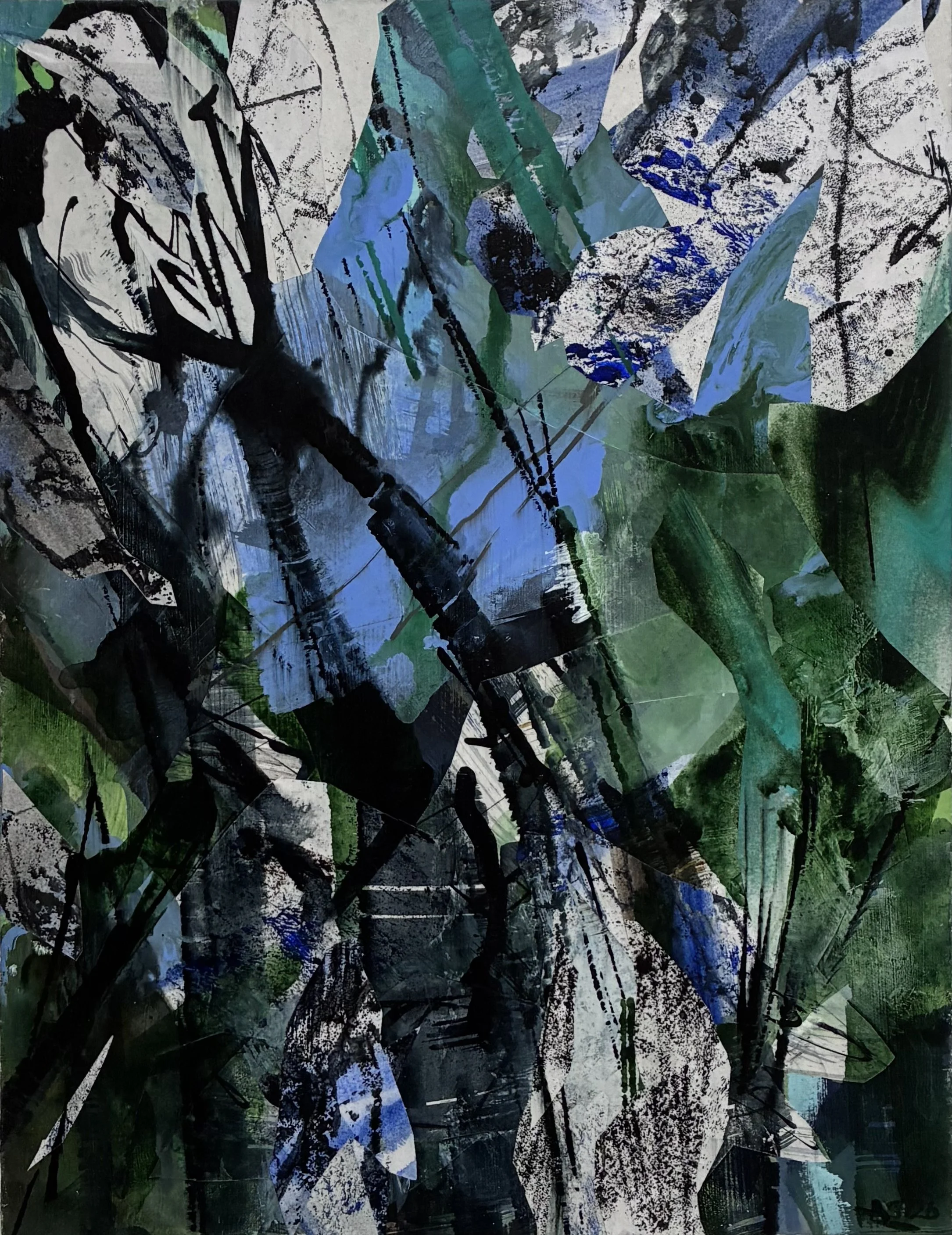 Scaleber Force (framed)
Mixed media on wood panel | 54 x 44 cm
£225