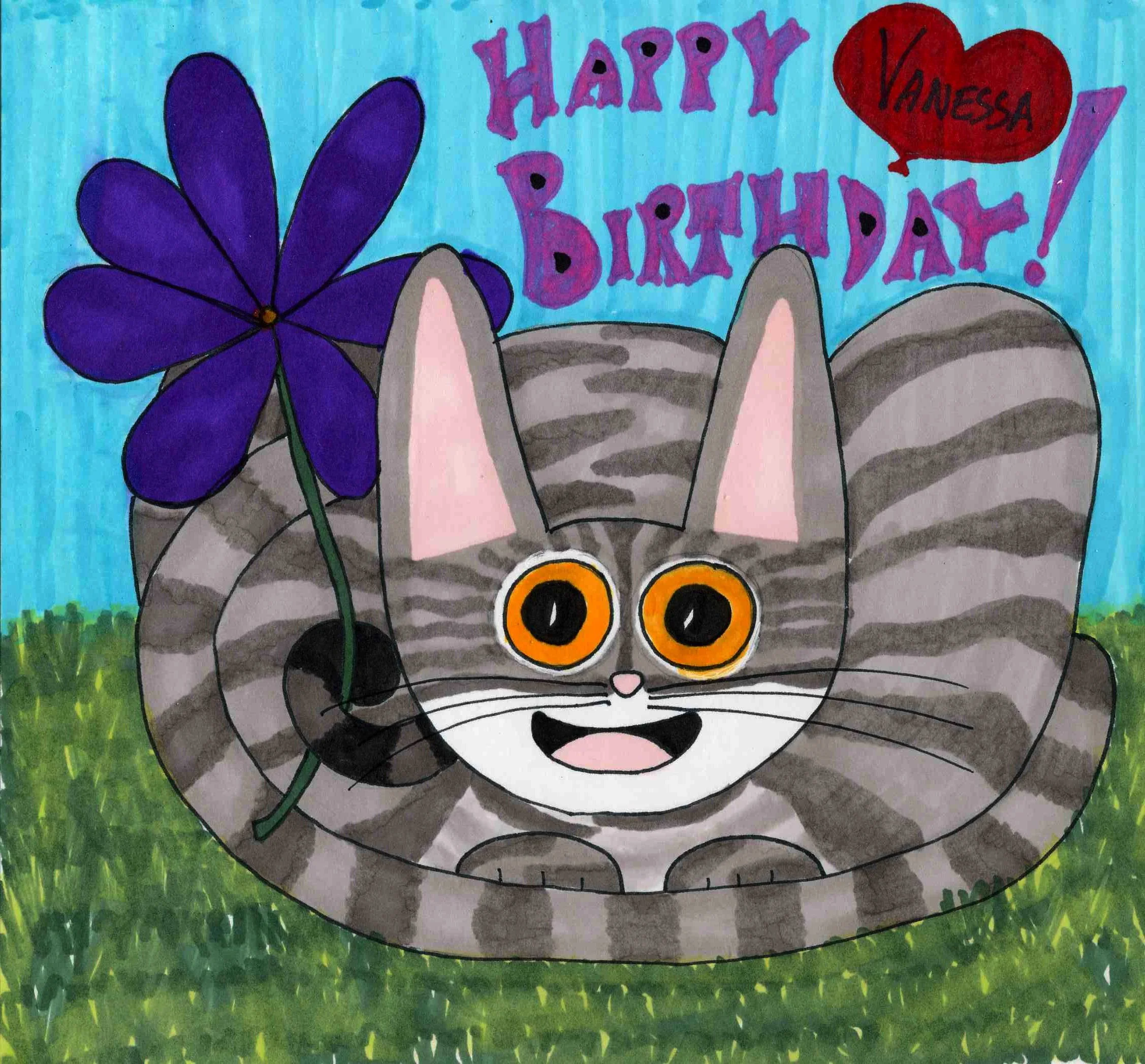 Happy Birthday, Vanessa