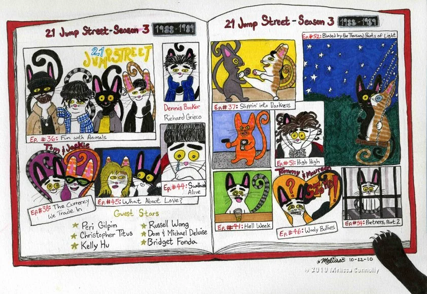Johnny Kitties: Celebrating Johnny Depp in 21 Jump Street, Season 3 (1988—89)