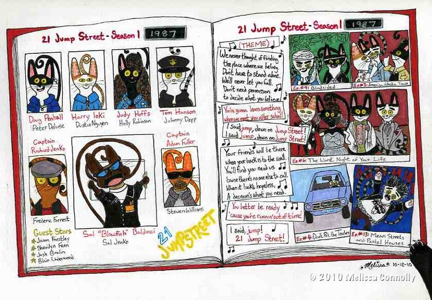 Johnny Kitties: Celebrating Johnny Depp in 21 Jump Street, Season 1 (1987)