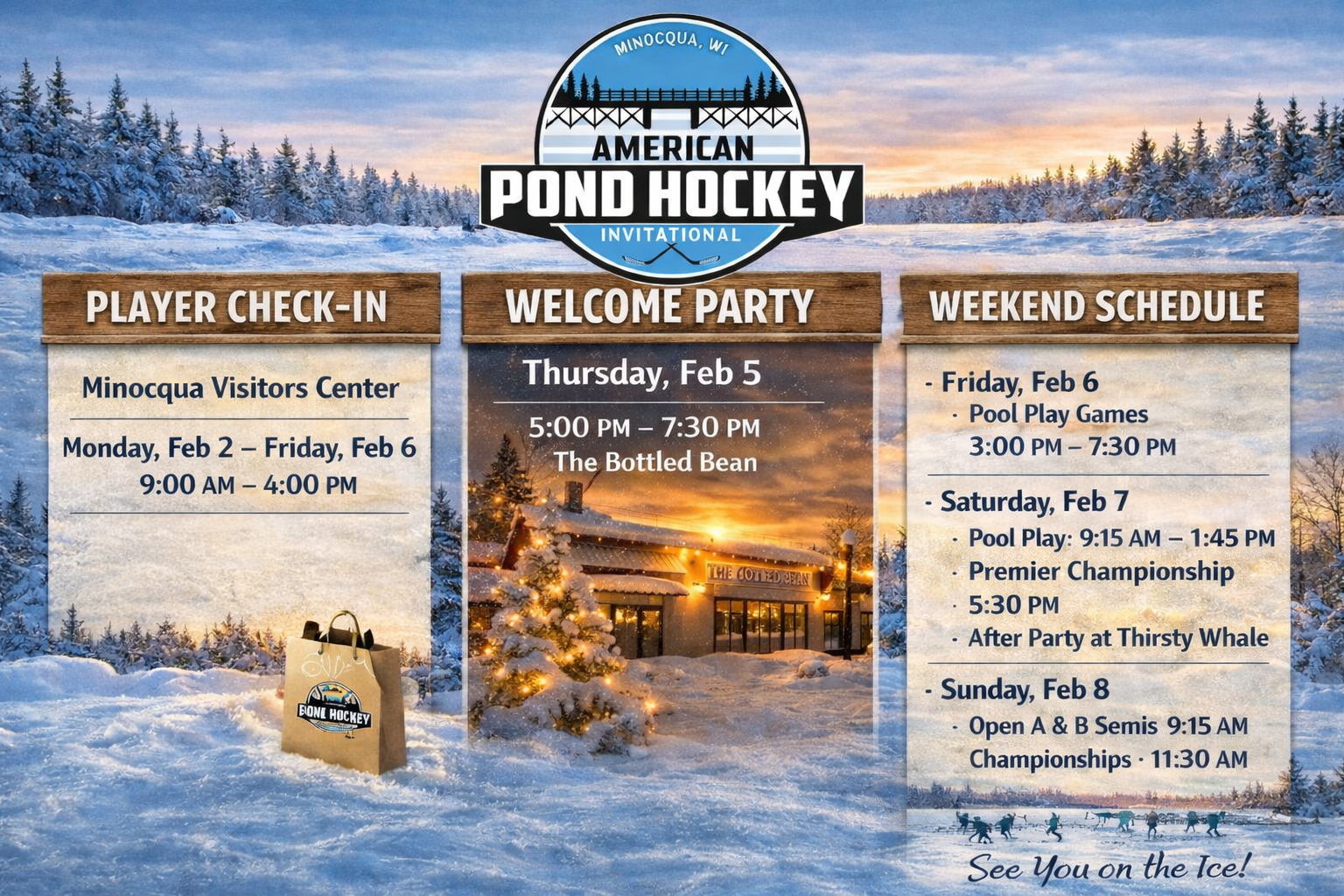 Visitor’s Guide to American Pond Hockey