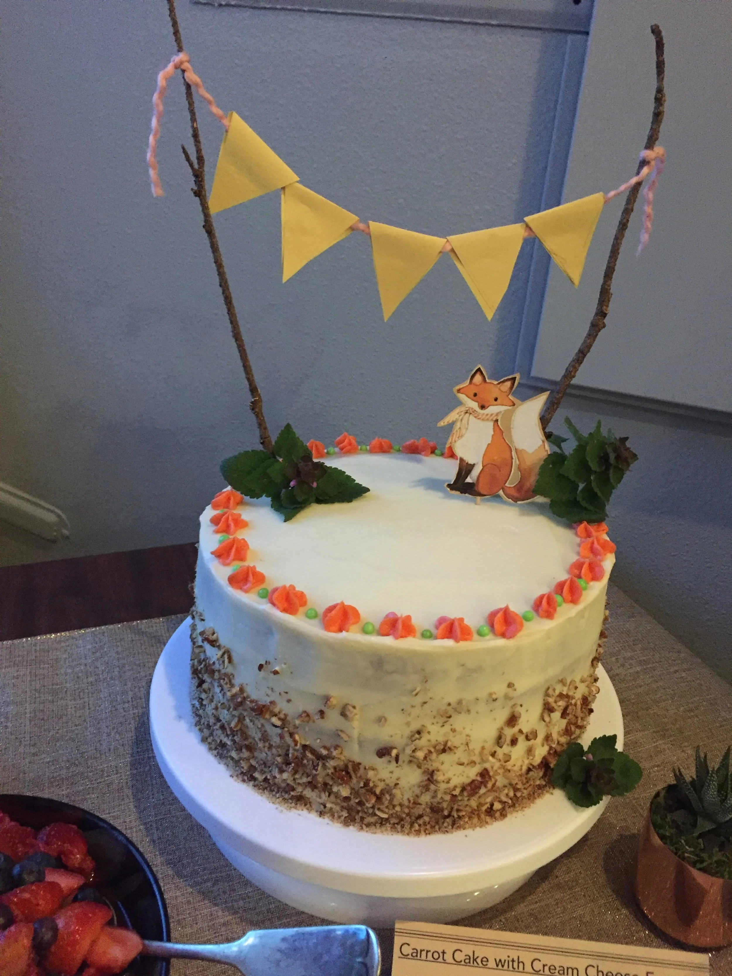 Carrot Cake (baby shower)