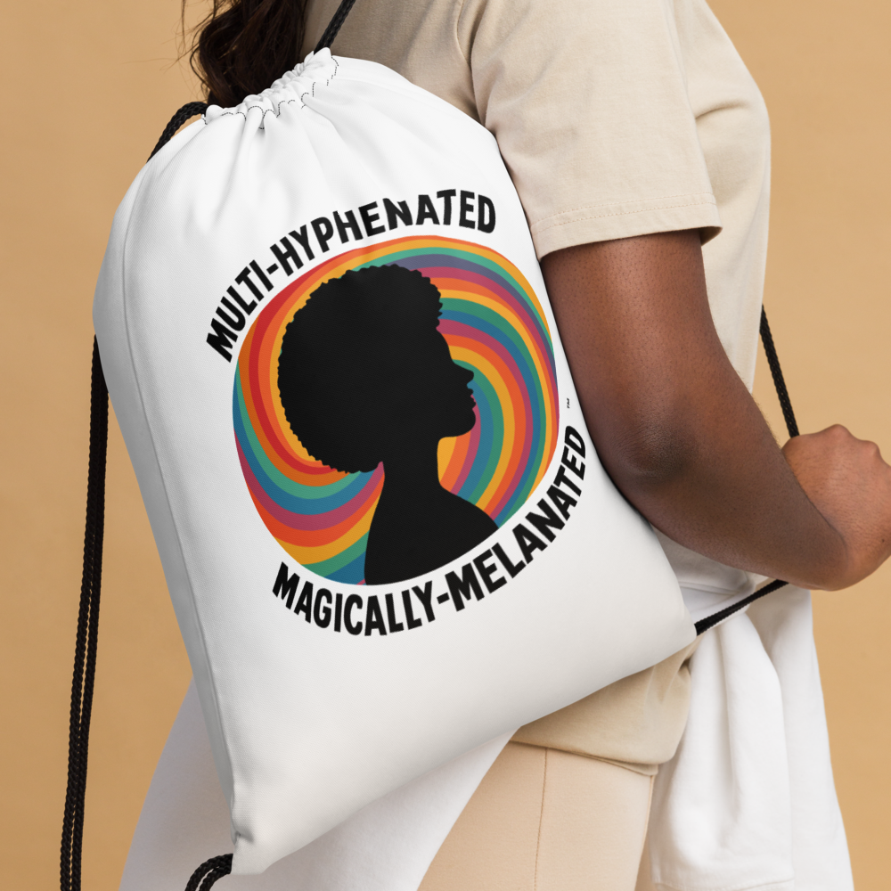 "Lady Fro" Drawstring Bag