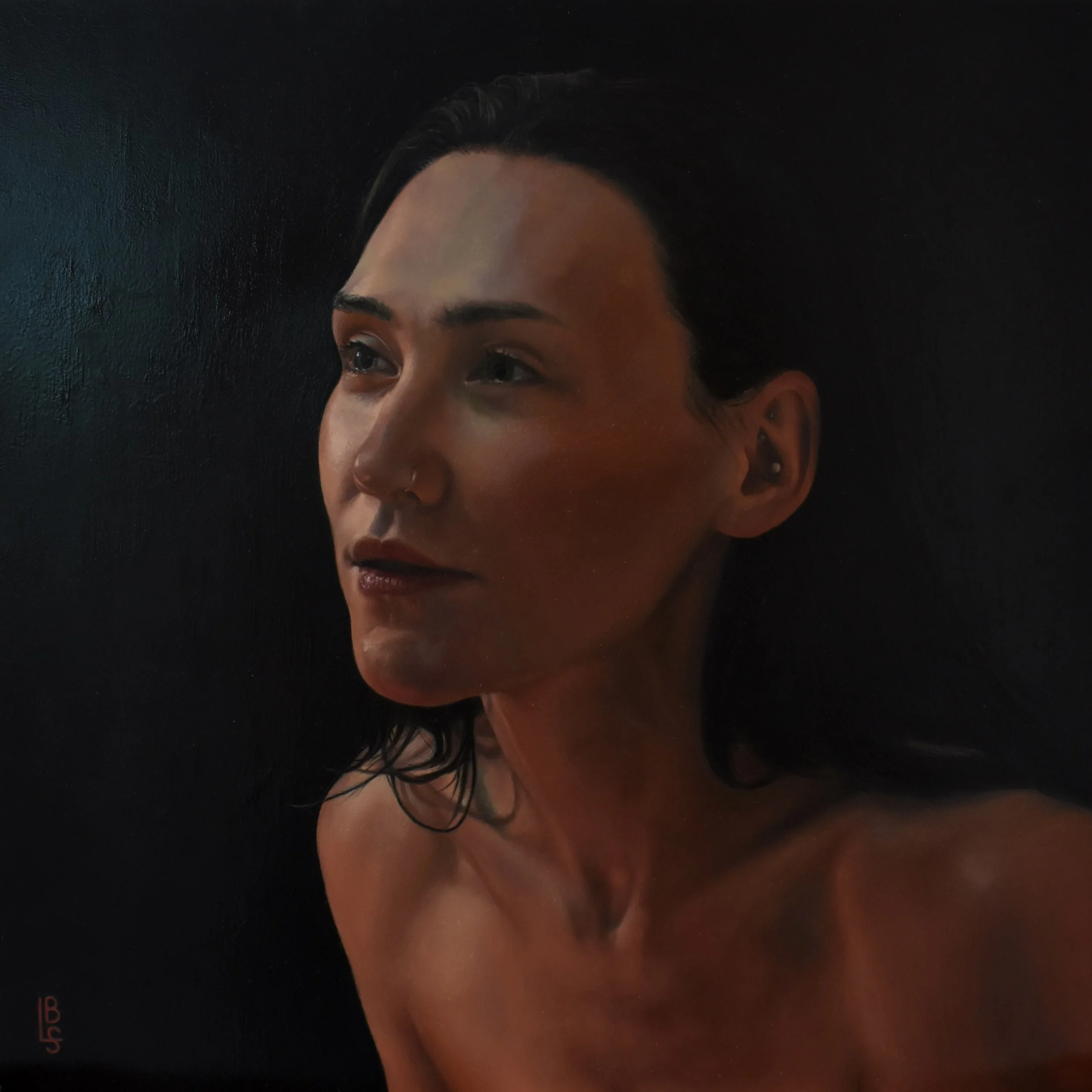 Something More / Oil on copper / 2025 🔴