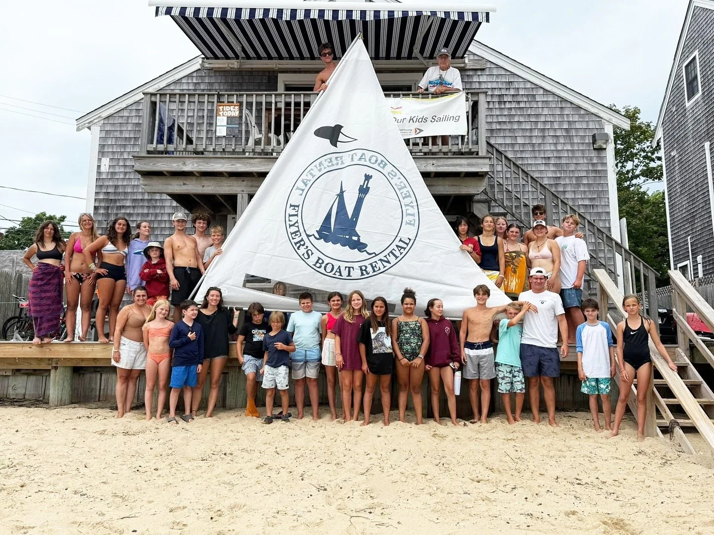 As we approach our 76th season, we want to celebrate those who help us keep the spirit alive! Thank you @flyersboatrentals for all you do to support #WERCCS! ⛵️