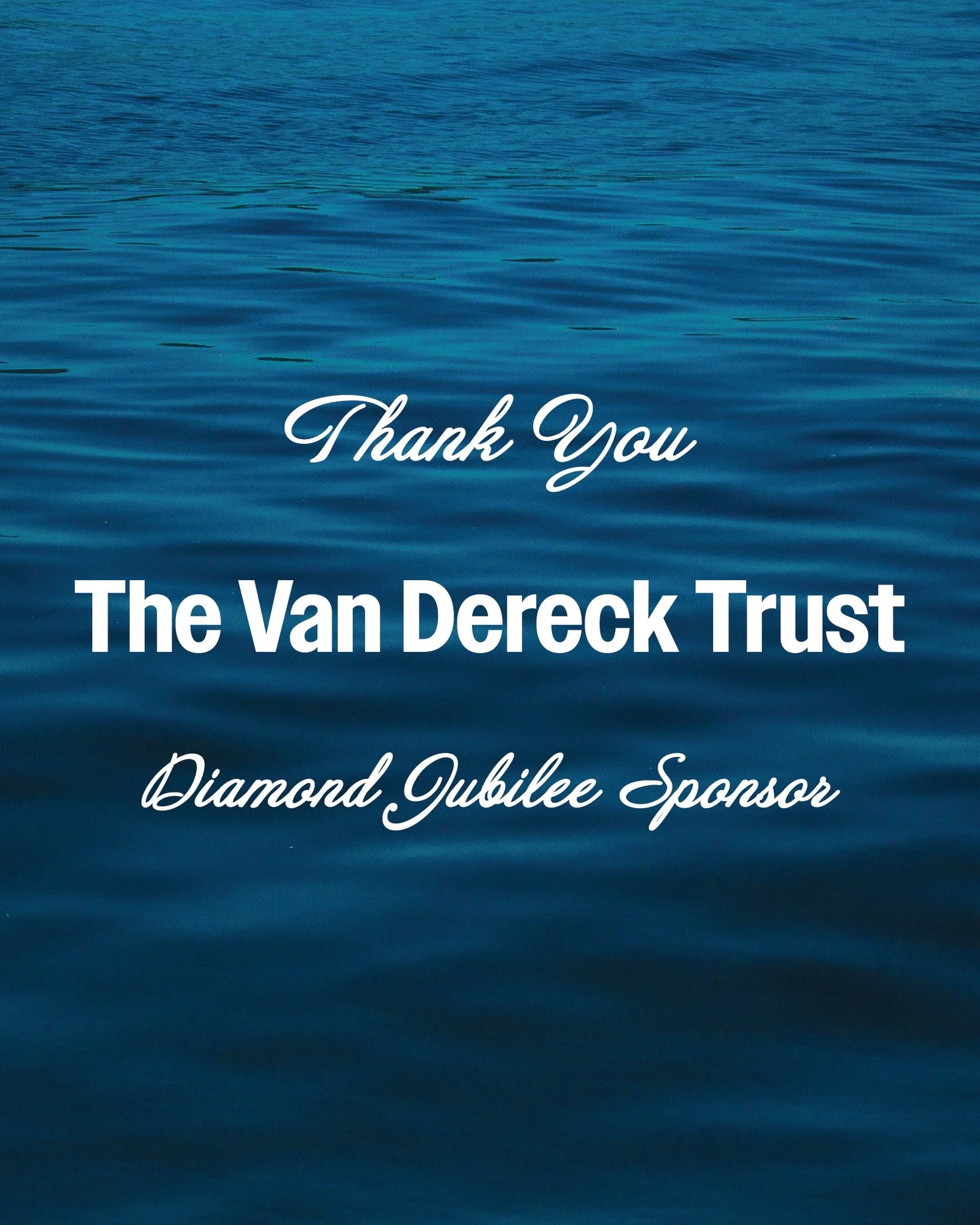 A massive thank you to The Van Dereck Trust ⛵We are beyond grateful for your continued support! 

Join us next Saturday, August 22nd for our Annual Celebration &amp; Fundraiser at the Pilgrim Monument and Provincetown Museum ⚓ This year's theme is An
