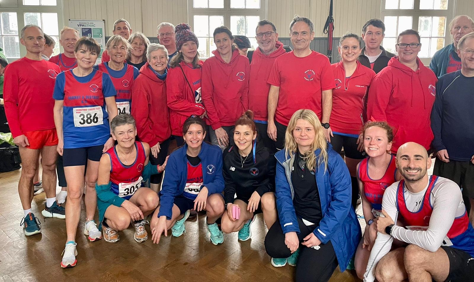 The Stags Hunt 5 Mile PBs at Vicky Park in the Chingford League