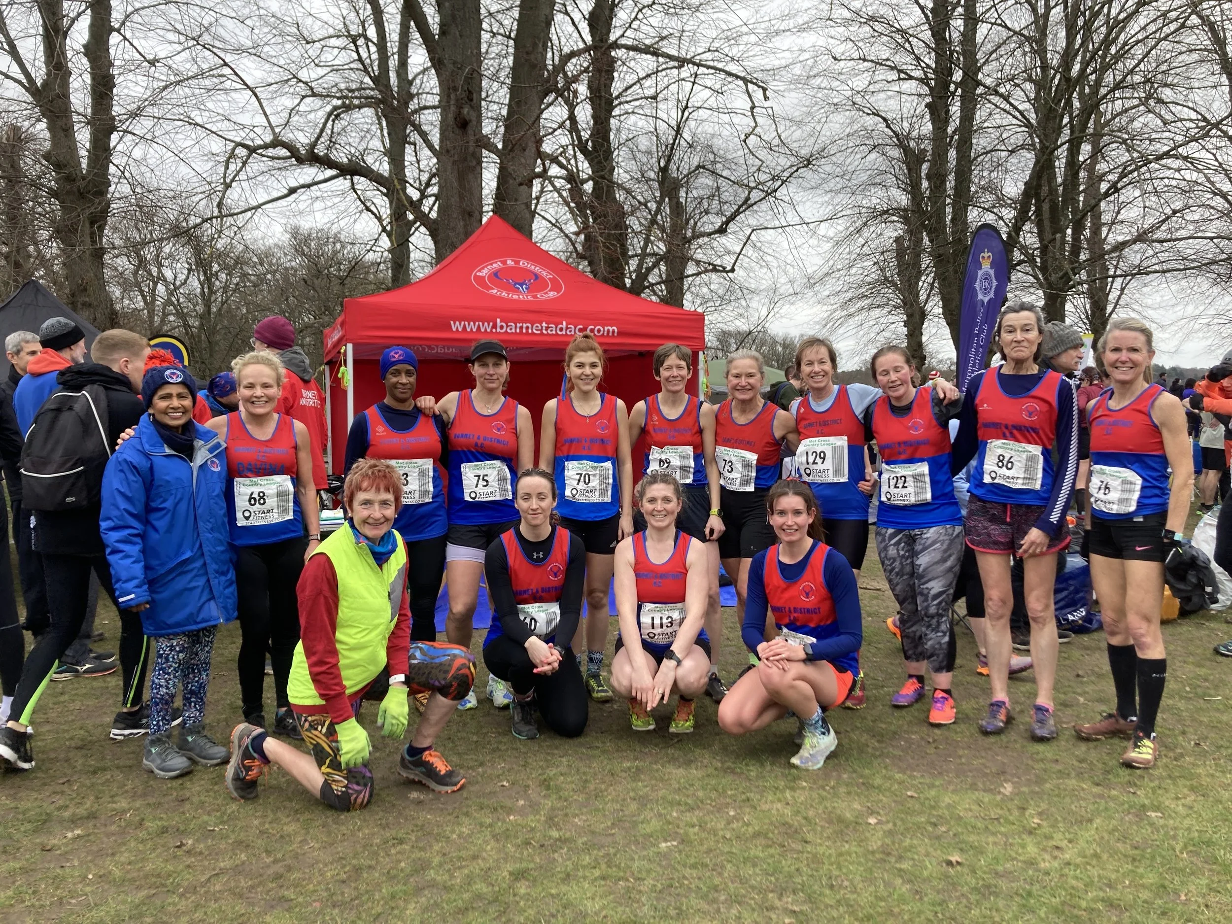 Women win promotion to Divison One - Met League Race 5 – Trent Park