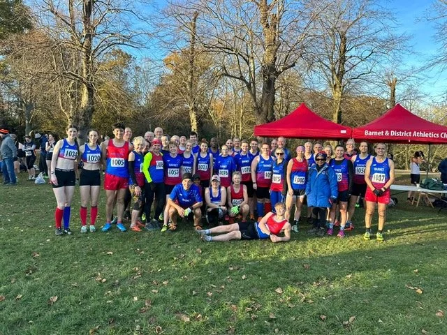 Showtime for the Stags at Trent Park in the Fourth Chingford League Race