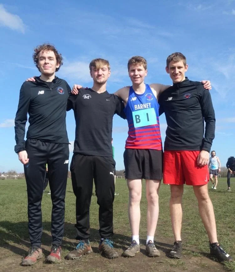 Chingford League Relays, Wanstead Flats: We are the Champions!   