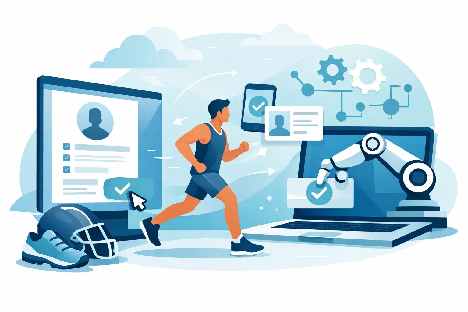 How to automate athlete self registration