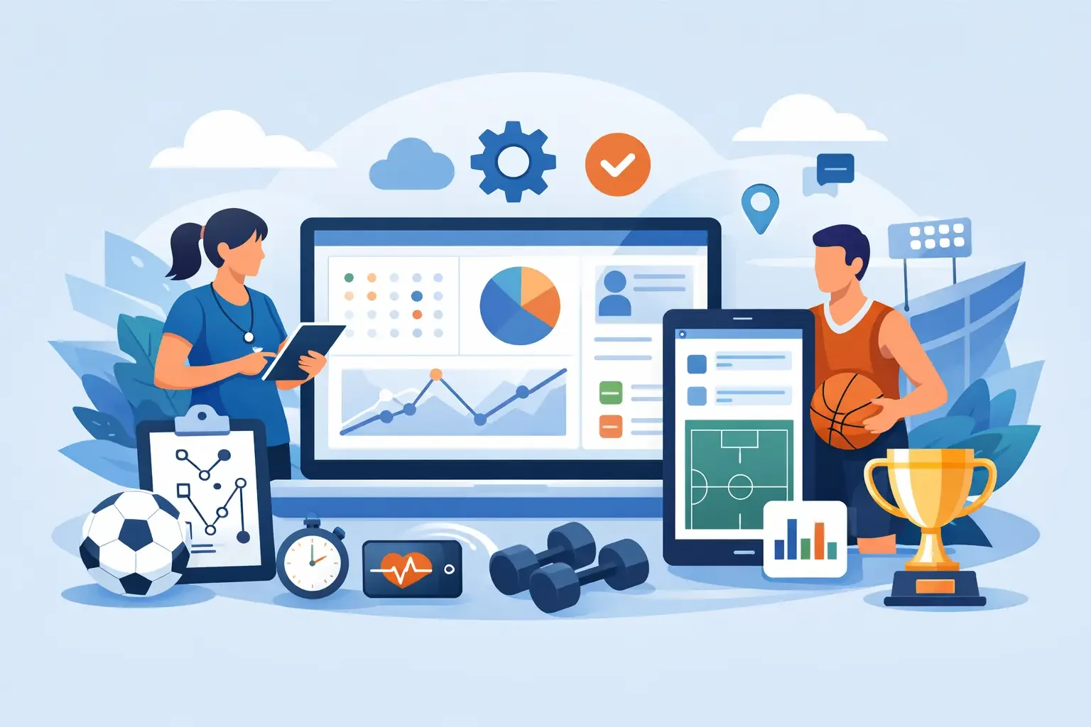 What software do sports clubs use today?