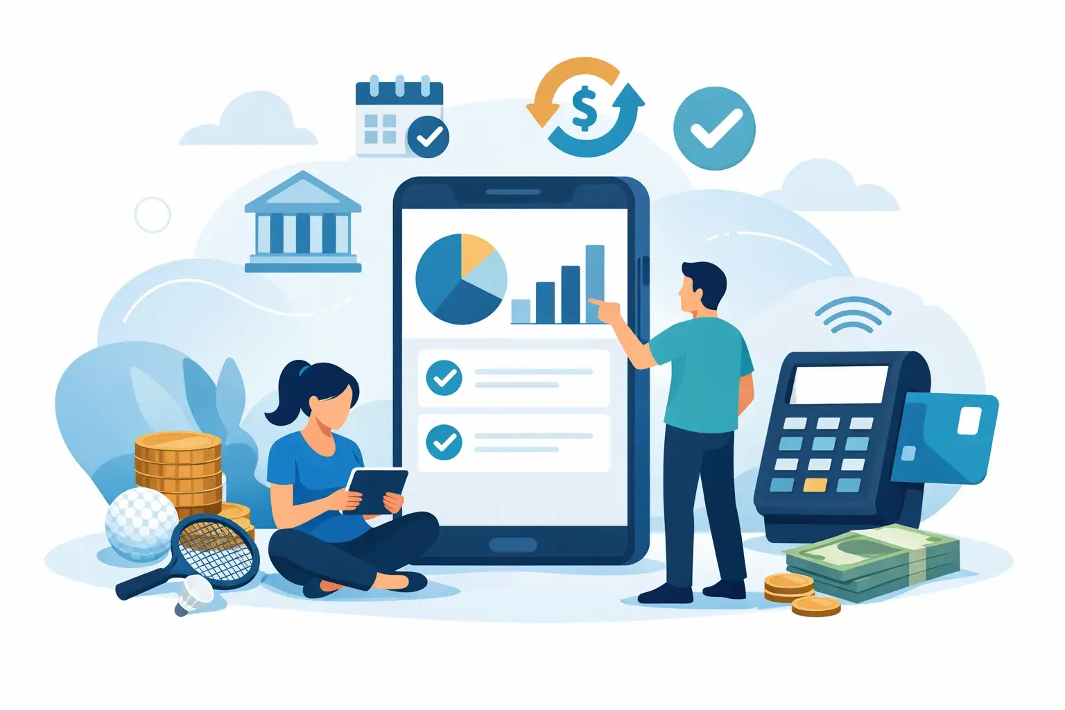 How to track club payments without spreadsheets