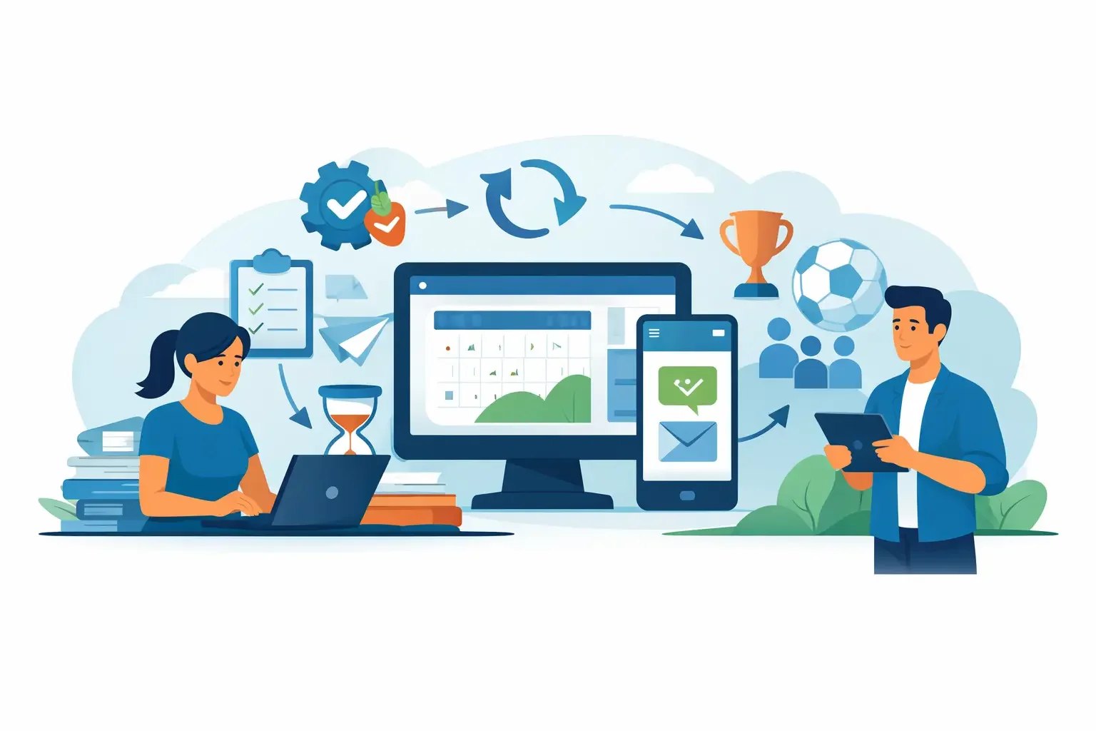How can clubs reduce admin work? 8 smart fixes