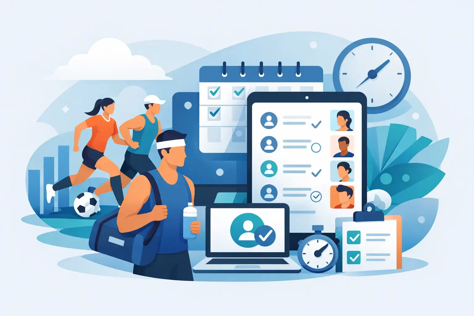 Athlete attendance tracking software that saves time