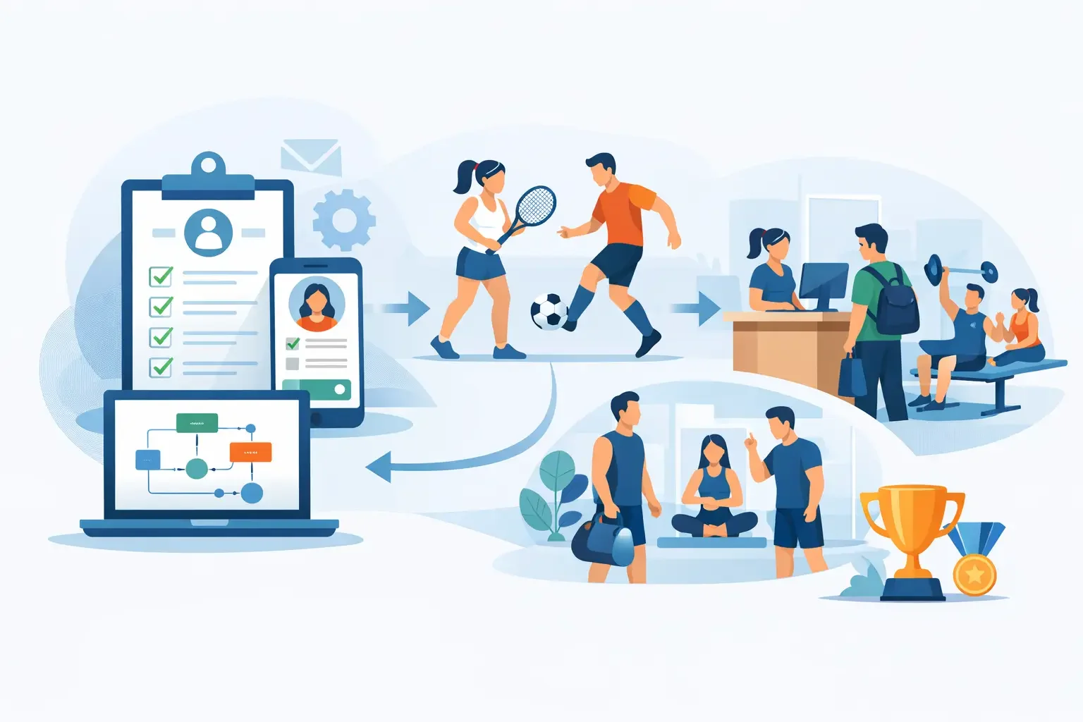 Club membership workflow guide for sports clubs