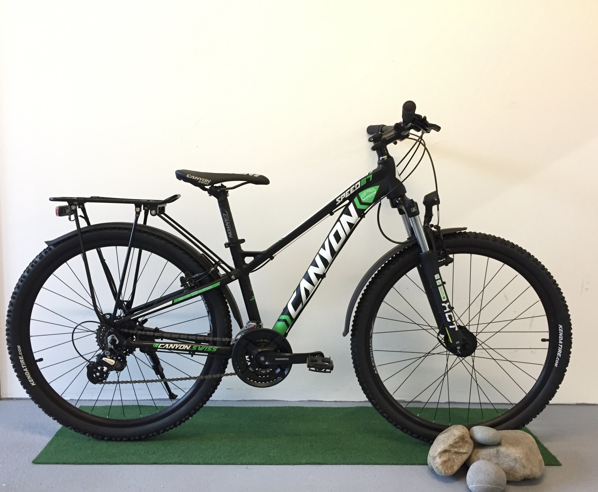 Canyon Speed 67 grün / schwarz