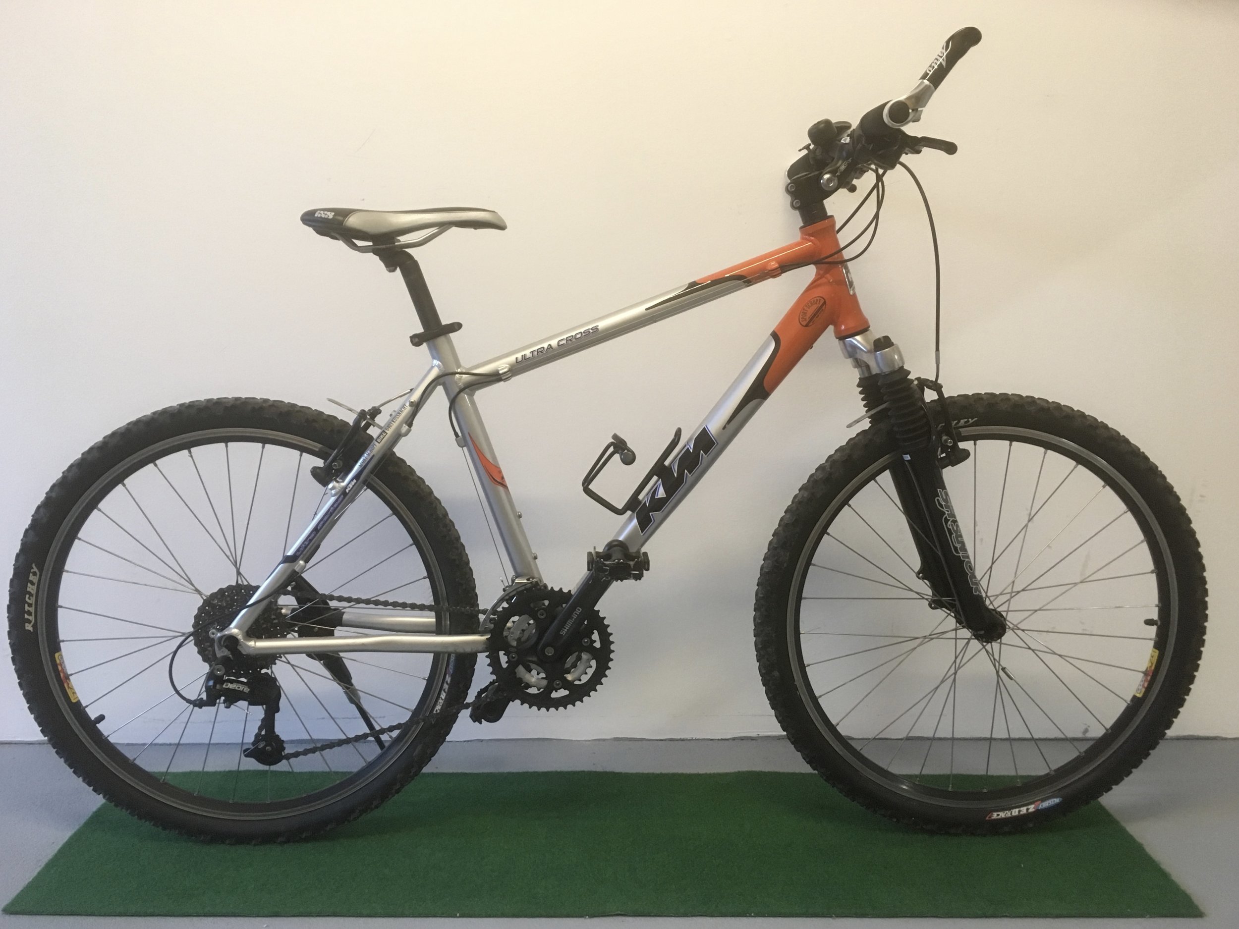 KTM Ultra Cross silber / orange