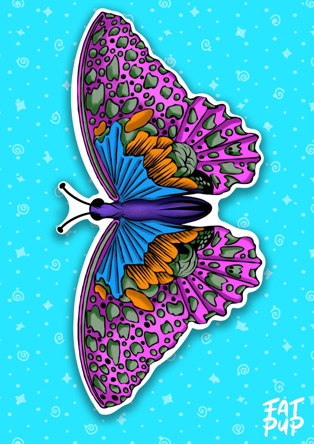 Butterfly Sticker