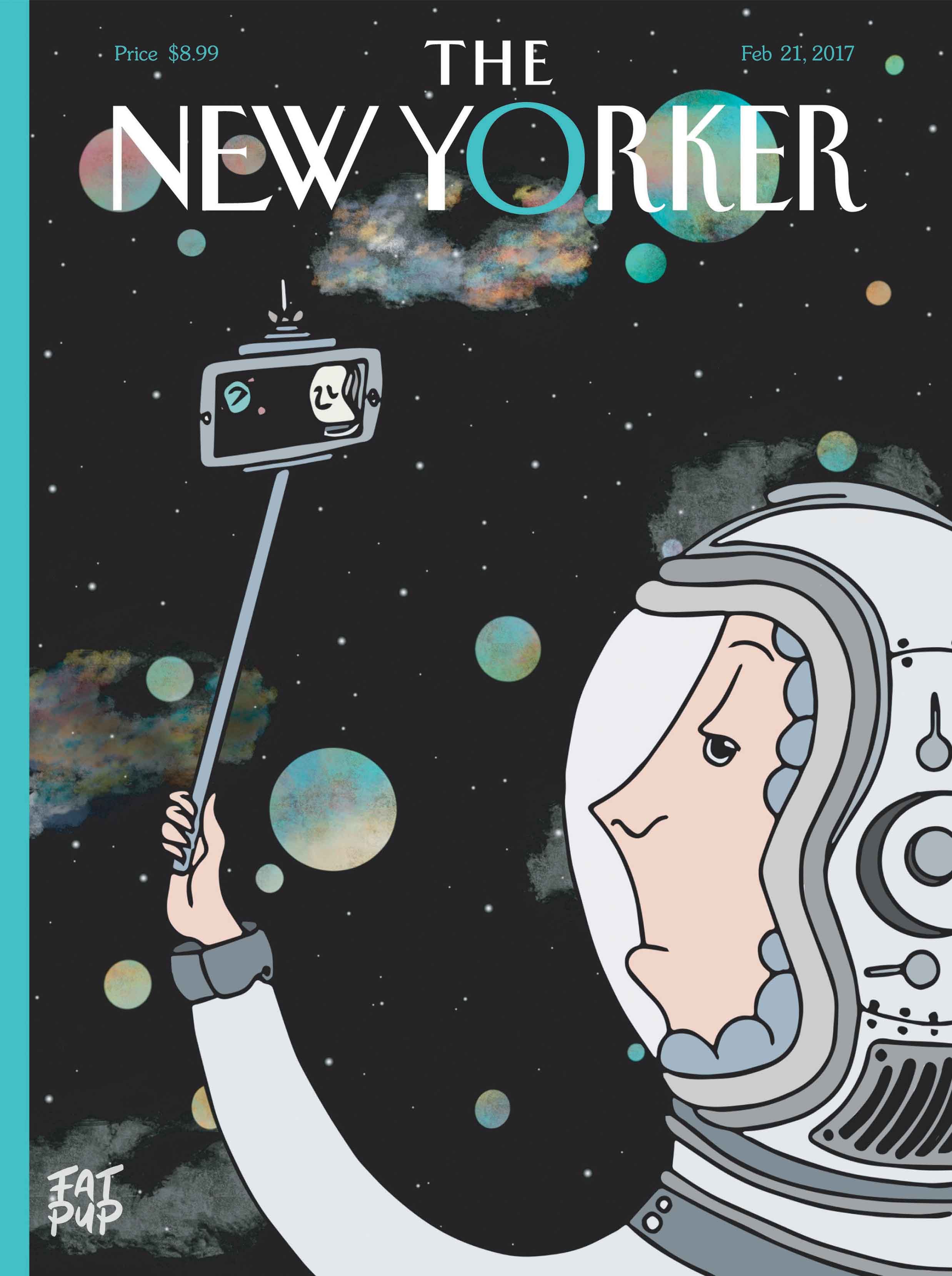 Space Tourist New Yorker Cover