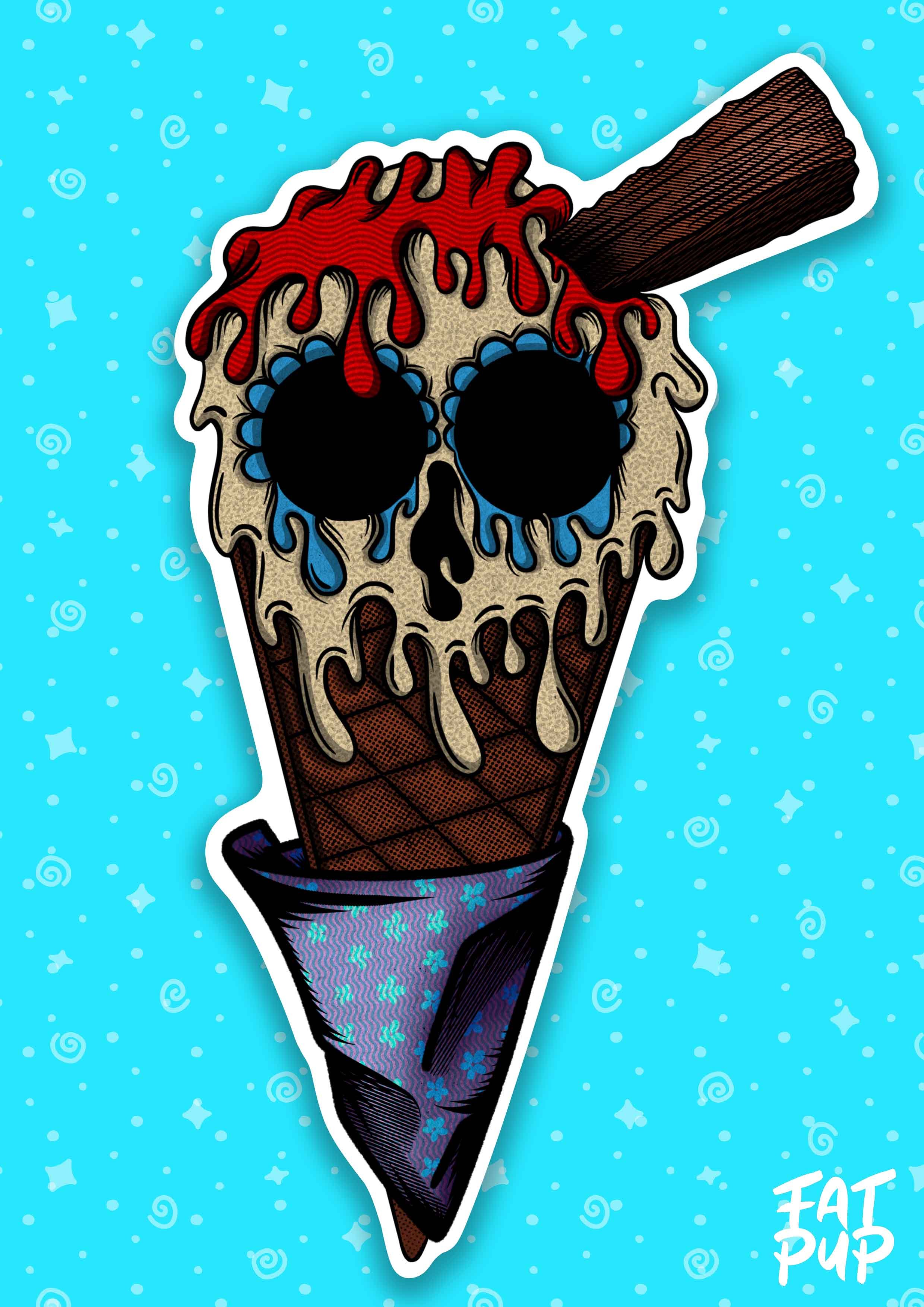 Ice Cream Skull