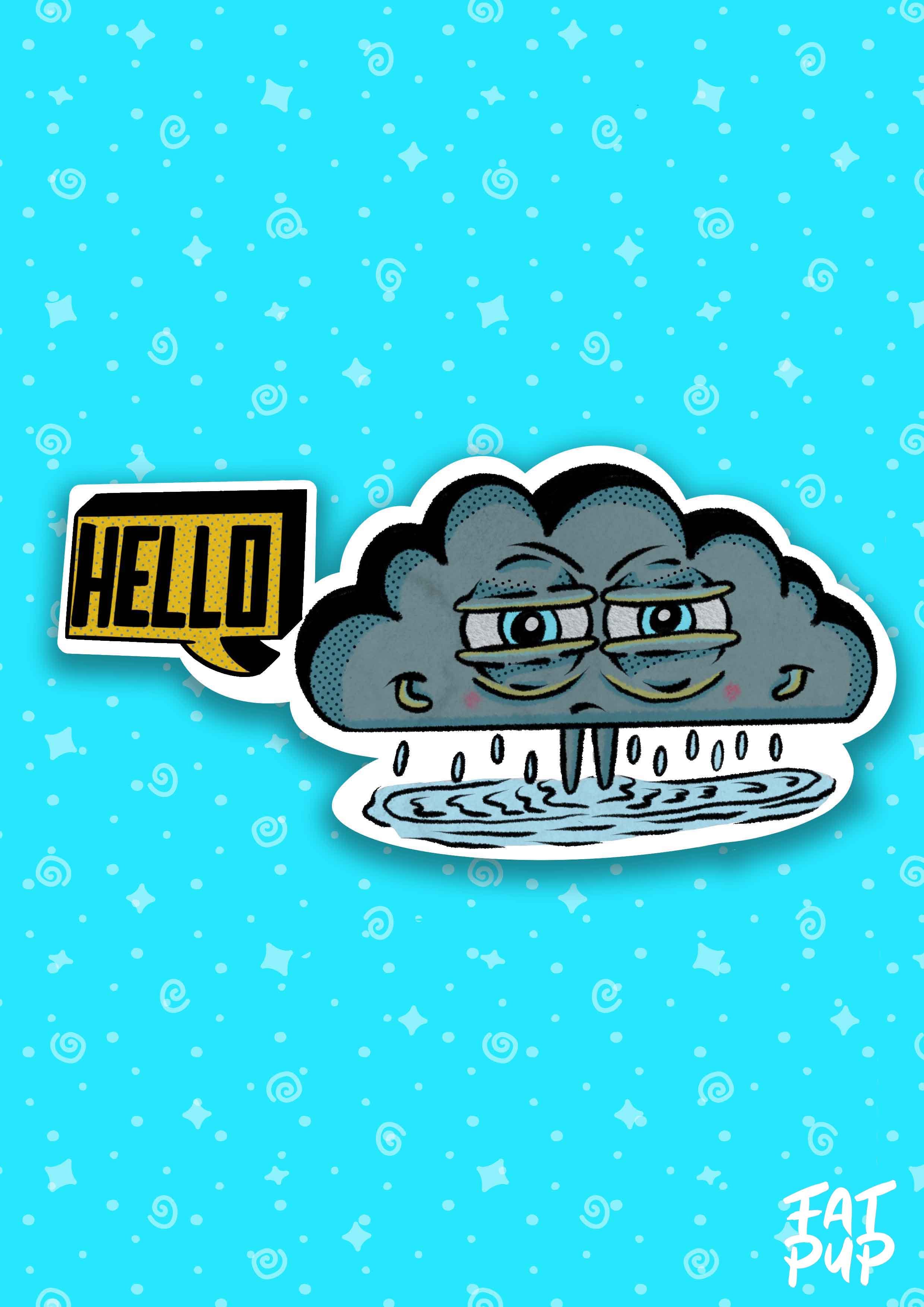 Sad Cloud Hello