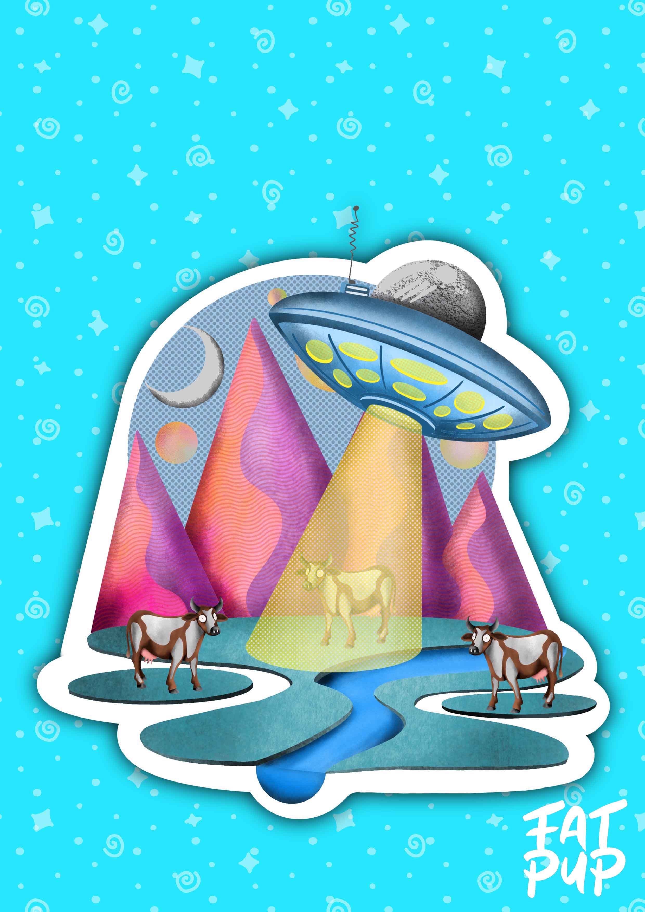 UFO Cow