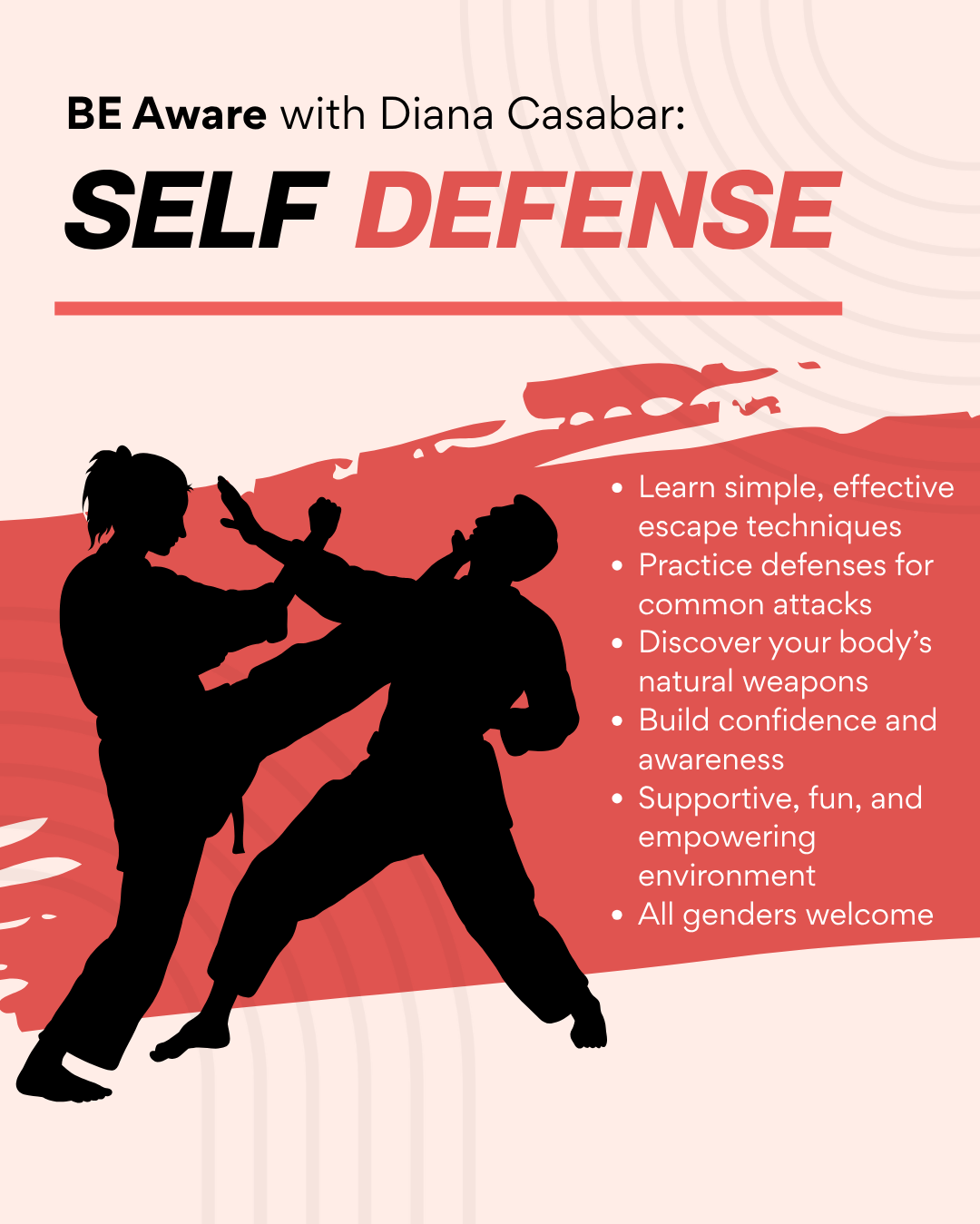 Be Aware: Self Defense with Diana