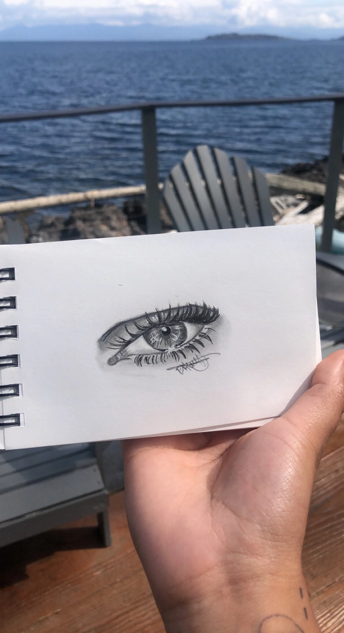 Eye 2 - May 12, 2022
~ Size: 3.5x5.5
~ Medium: Graphite