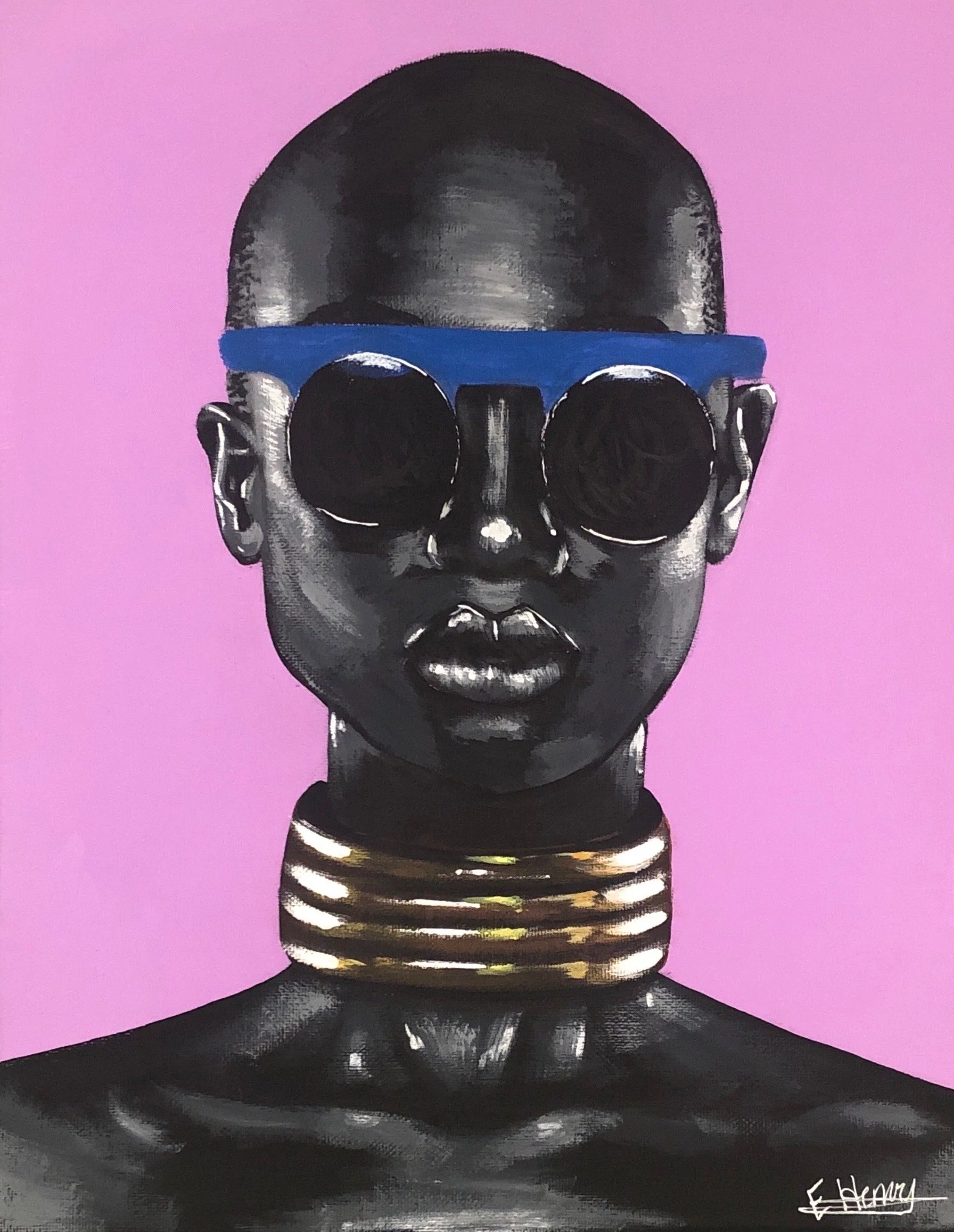 Behind the Glasses 2 - June 24, 2020
~ Size: 11x14
~ Medium: Acrylic Paint