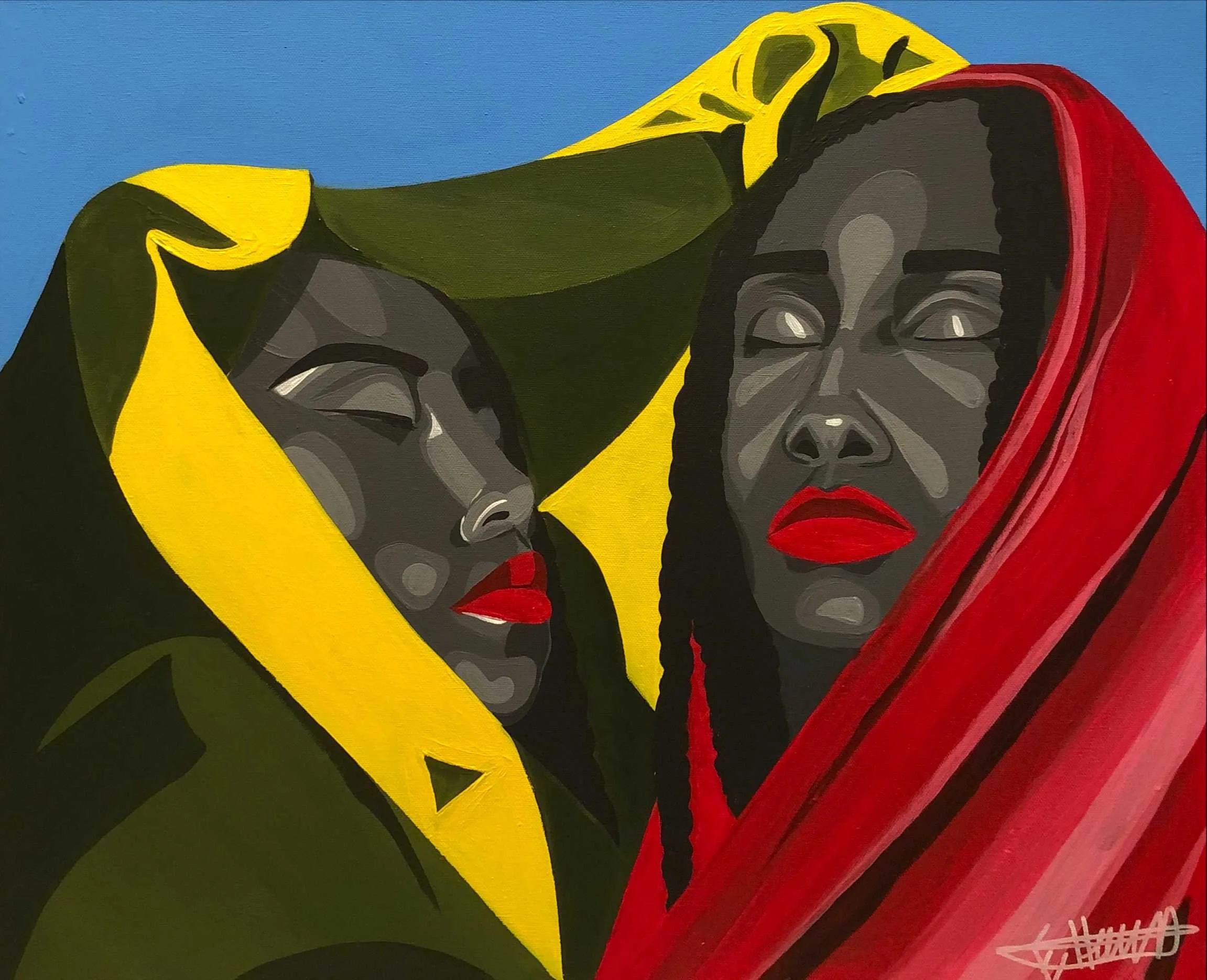 Draped - January 24, 2022
~ Size: 20x24
~ Medium: Acrylic Paint