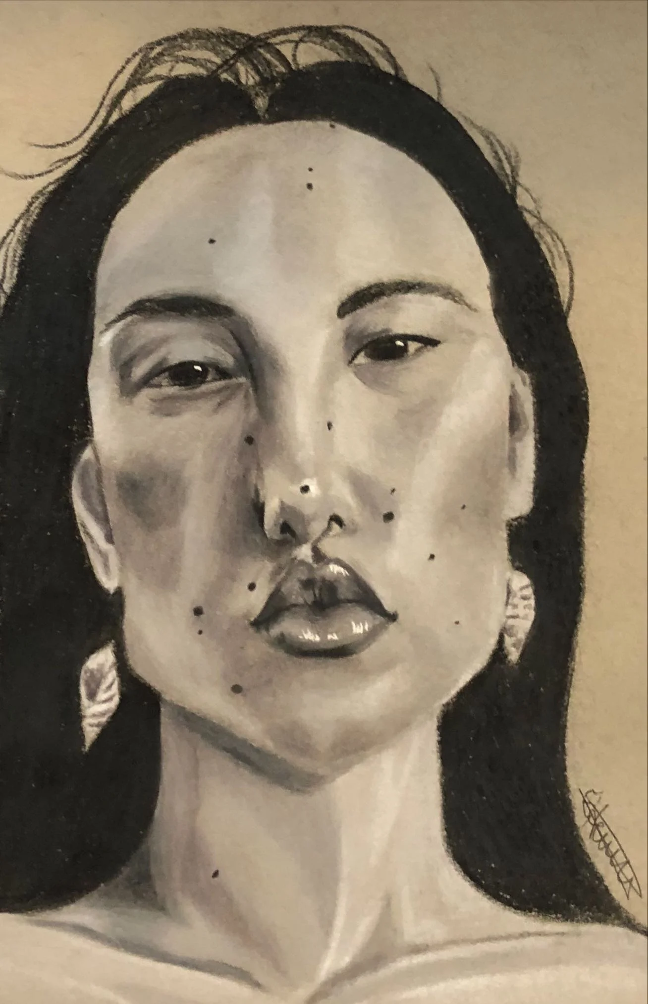 GreyScale 1 - January 17, 2023
~ Size: 5.5x8.5
~ Medium: Coloured Pencil