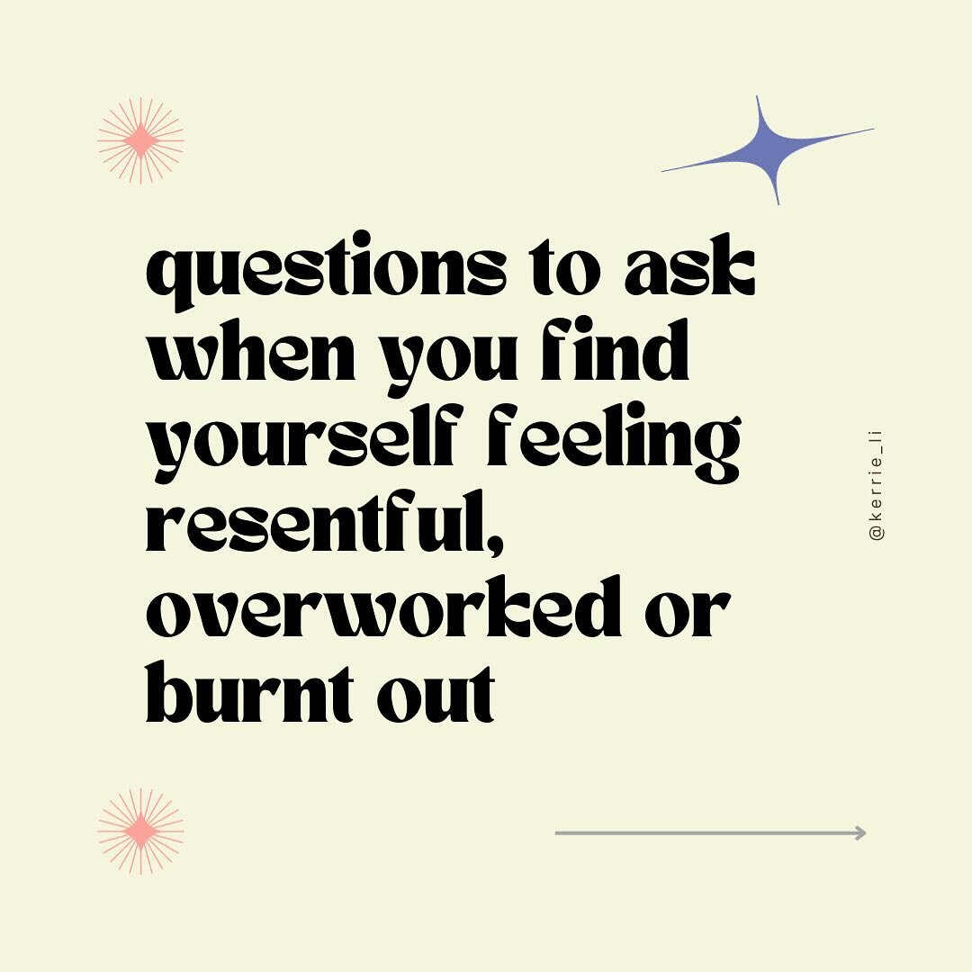 Feelings that feel so threatening, they keep us going past the point of exhaustion &mdash;

Fear. Obligation. Shame. Guilt. (Not an exhaustive list, I&rsquo;m sure you can think of a lot more!)

Often these feelings are running in the background, hid