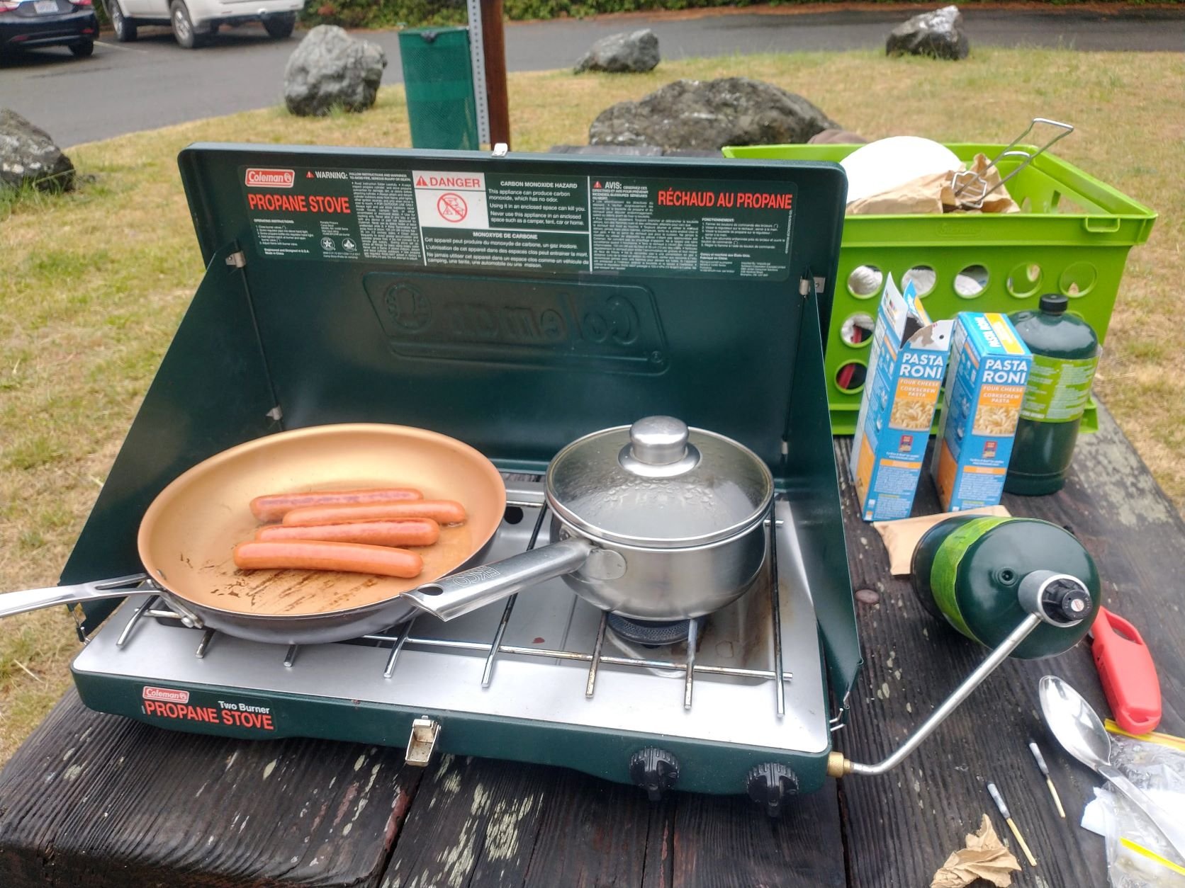 12 Camping Kitchen Box Essentials — Barefoot Cas
