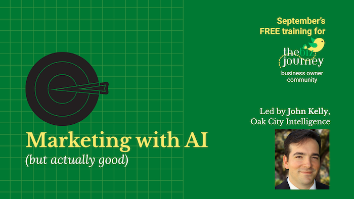 Marketing with AI (but actually good)