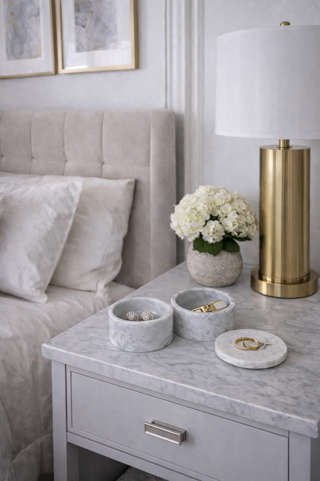 Noel Marble Containers