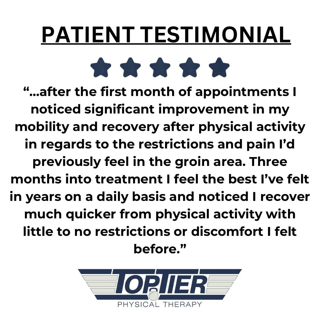 Tired of always being in pain during or after a workout? 

Ready to feel the best you&rsquo;ve felt in years? 

Then hit us up! 

📞Book a free phone consult at the link in our bio.
📱Text us at (302)285-9970
📧Email us at connect@toptierphysicalther