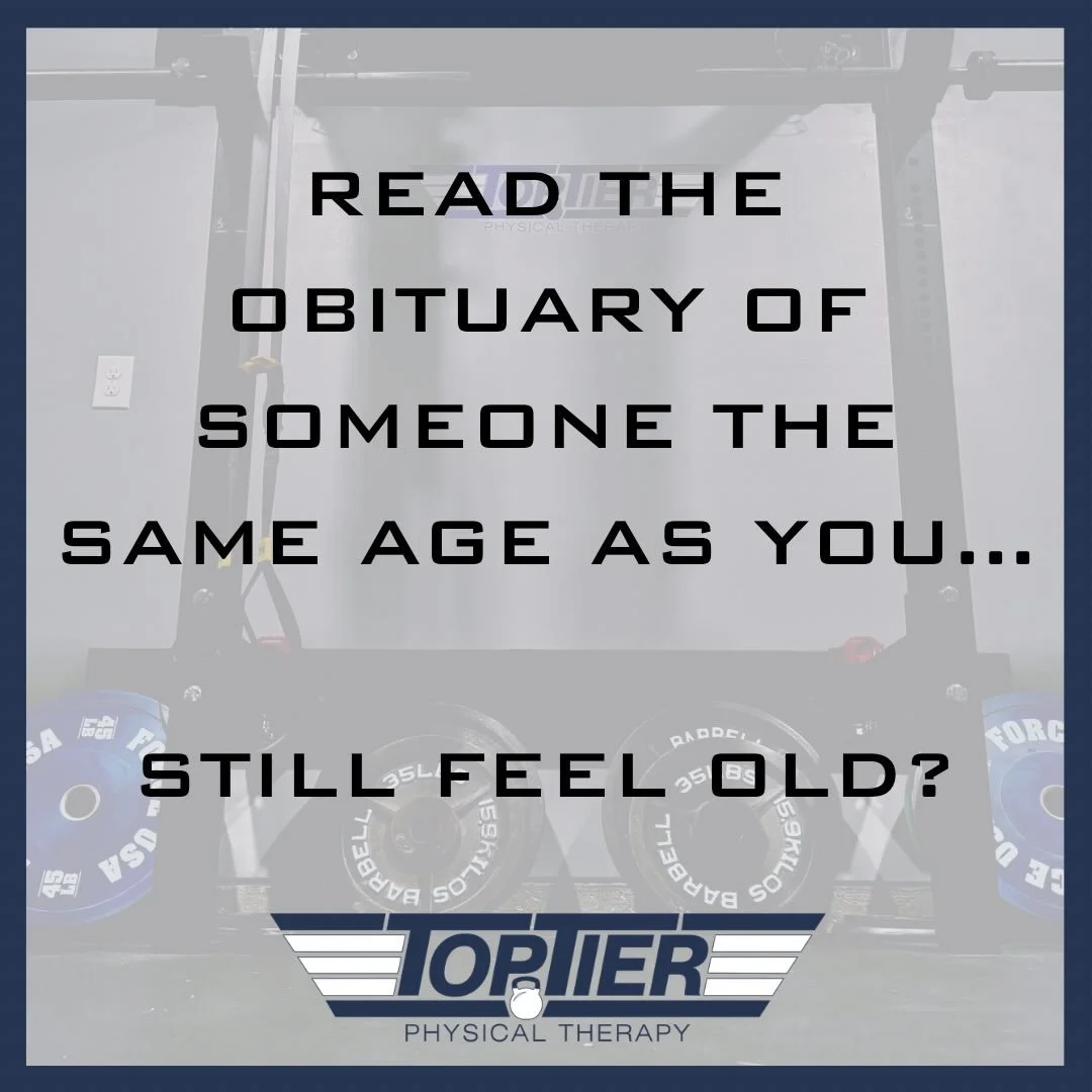 Age can be a mindset as much as it&rsquo;s a number.

If you think you&rsquo;re old, you&rsquo;ll feel old.

If you think you&rsquo;re young, you&rsquo;ll live like a young person.

&ldquo;Old&rdquo; is relative. 

Someone thats 55 might think they&r