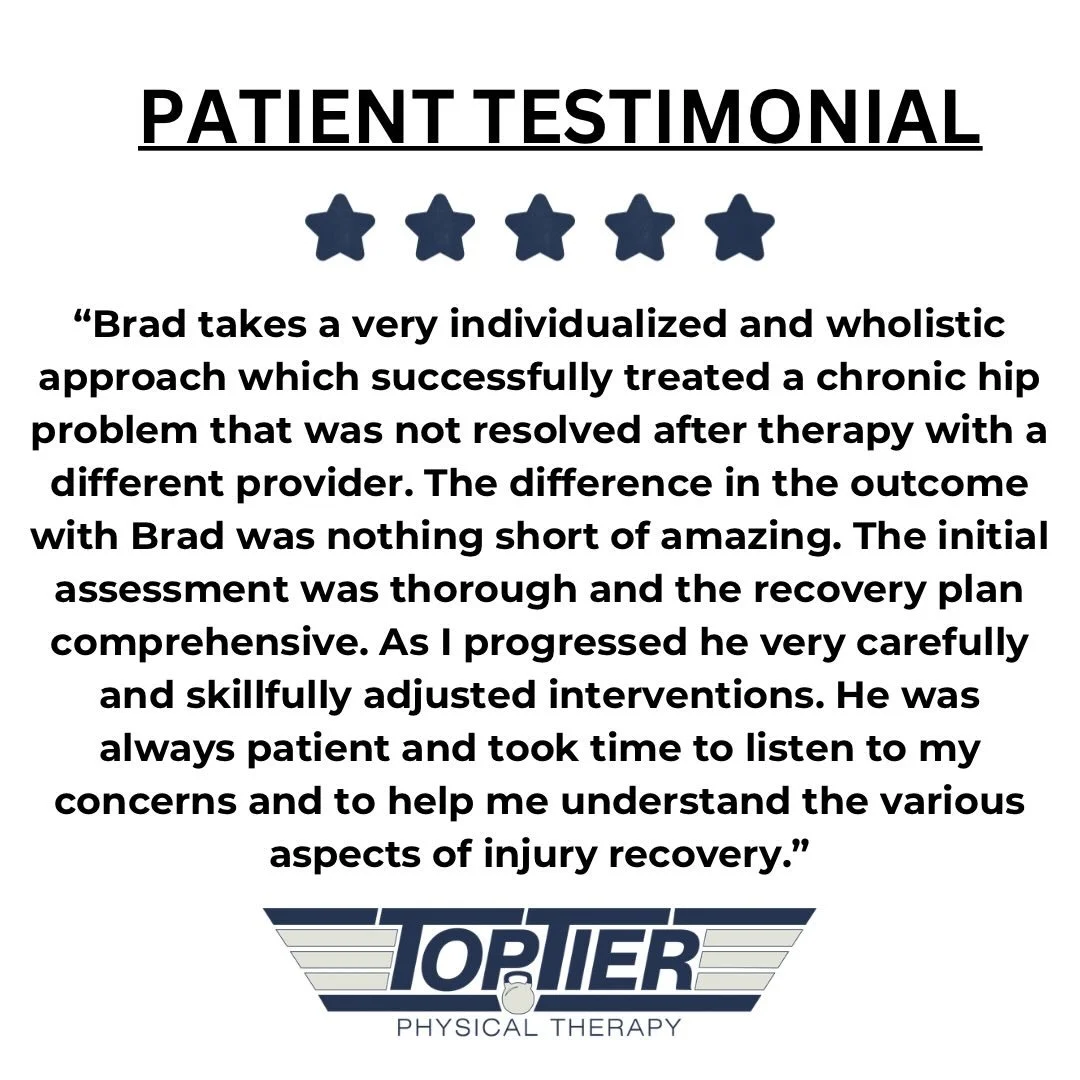 Constantly progressing and revising your treatment plan until your goals are met.

No templated treatment plans.

No wasteful sessions.

Just doing what you need, how you need it, so you can get back to doing the things that matter to you.