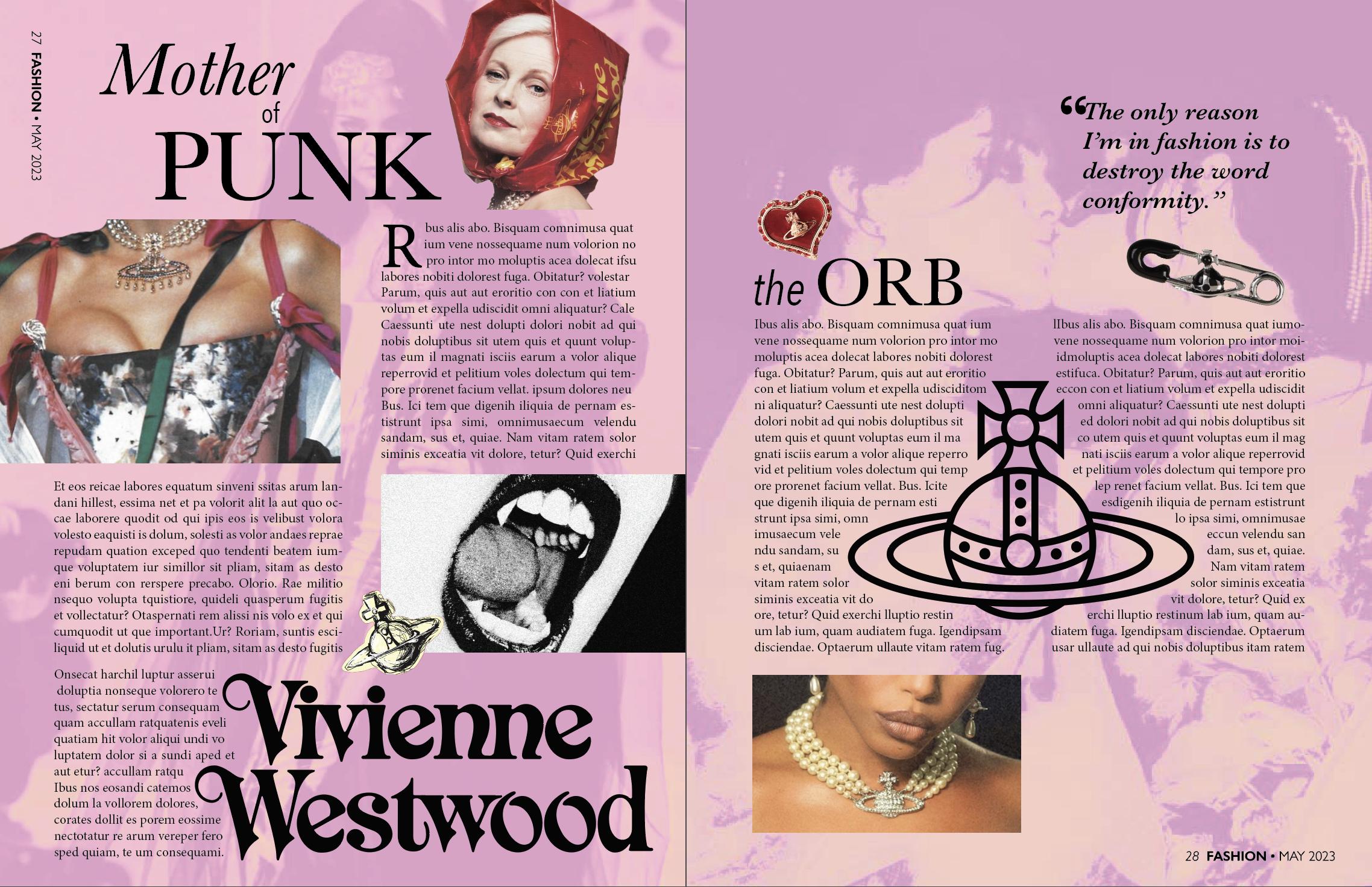Vivienne Westwood Spread