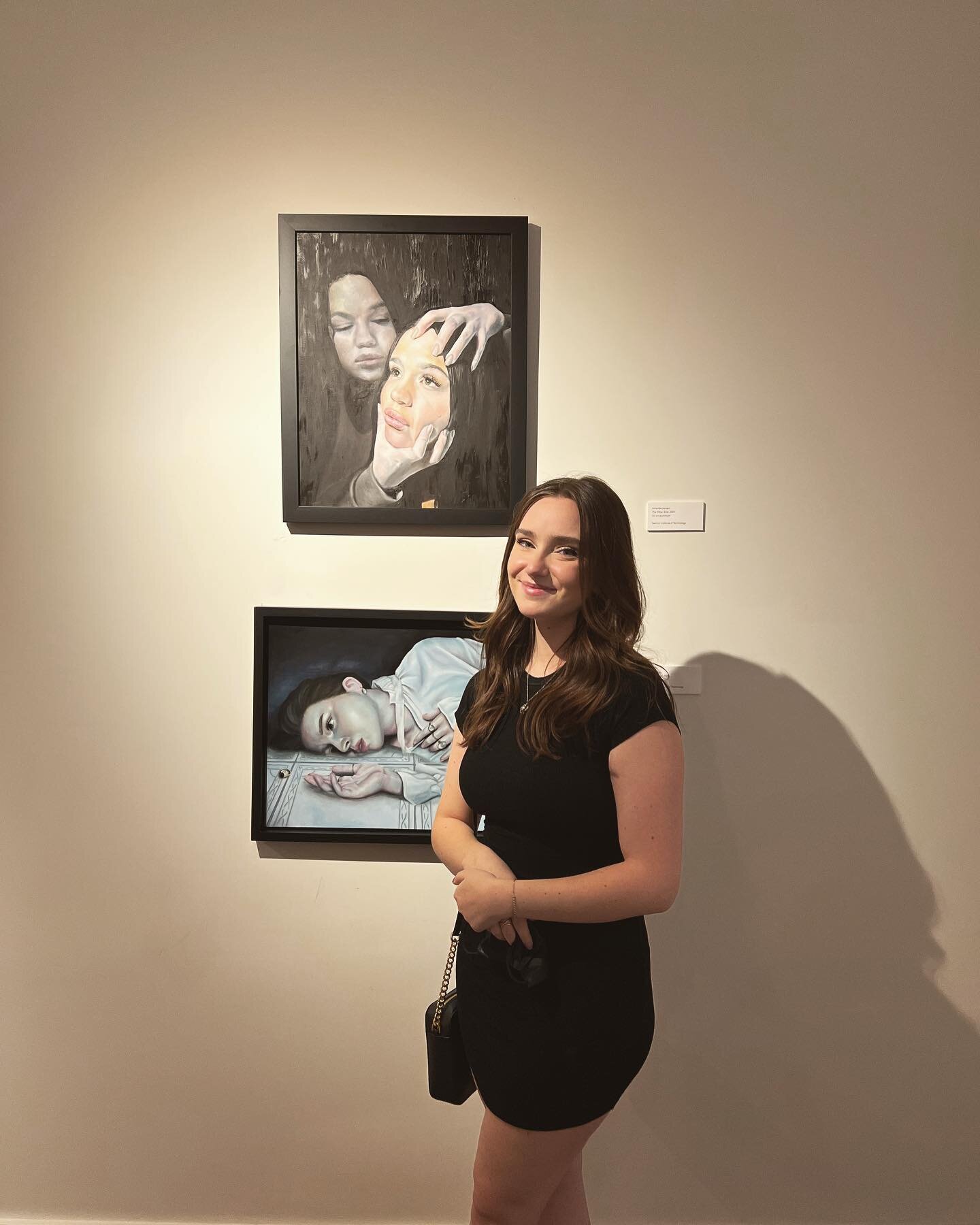 I had an absolutely amazing night tonight. Thank you so much to the @nationalartsclub for a beautiful showing of all the outstanding work that was a part of the annual student show. It was an honor to represent FIT in this exhibit! @fit_illustrationd