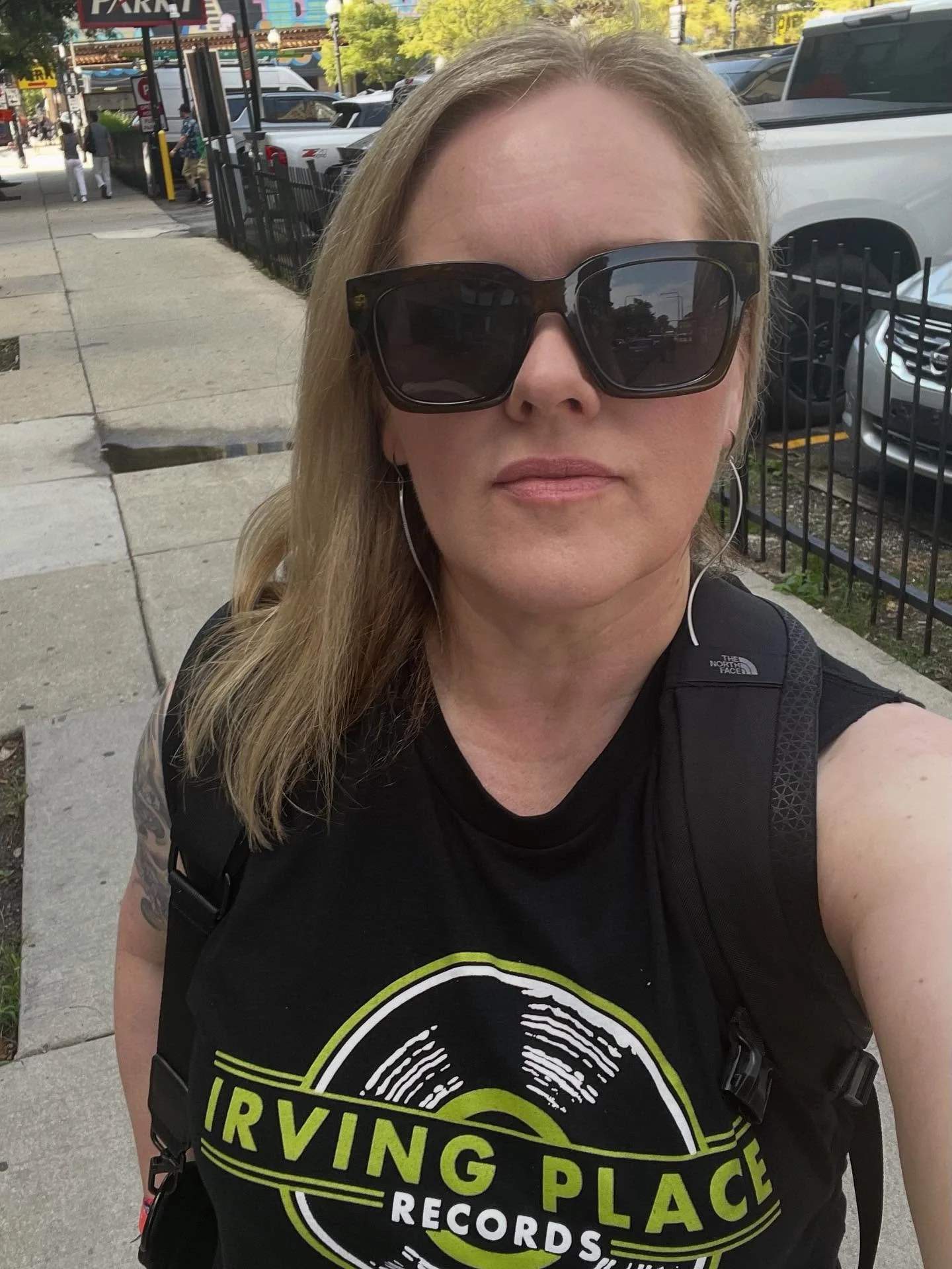 Headed to Day 3 of Riot Fest where Pegboy will be playing the full Strong Reaction album. I've already gotten a, &quot;Nice shirt.&quot; ✨🖤

#pegboy #idlesband #jawbreaker #riotfestsucks