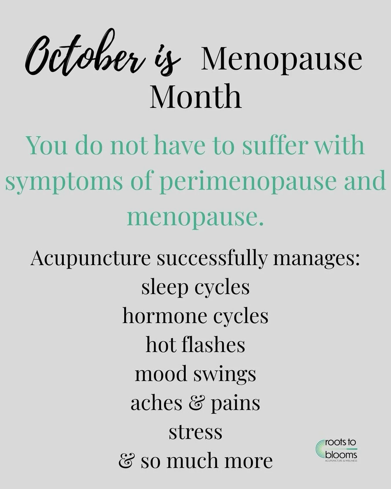 When I was younger, no women in my family spoke about &quot;the change.&quot; There was some mention of #hot flashes being a horrible experience, but that's it. So I had no idea of the suffering both #perimenopause and #menopause could bring.

Thankf