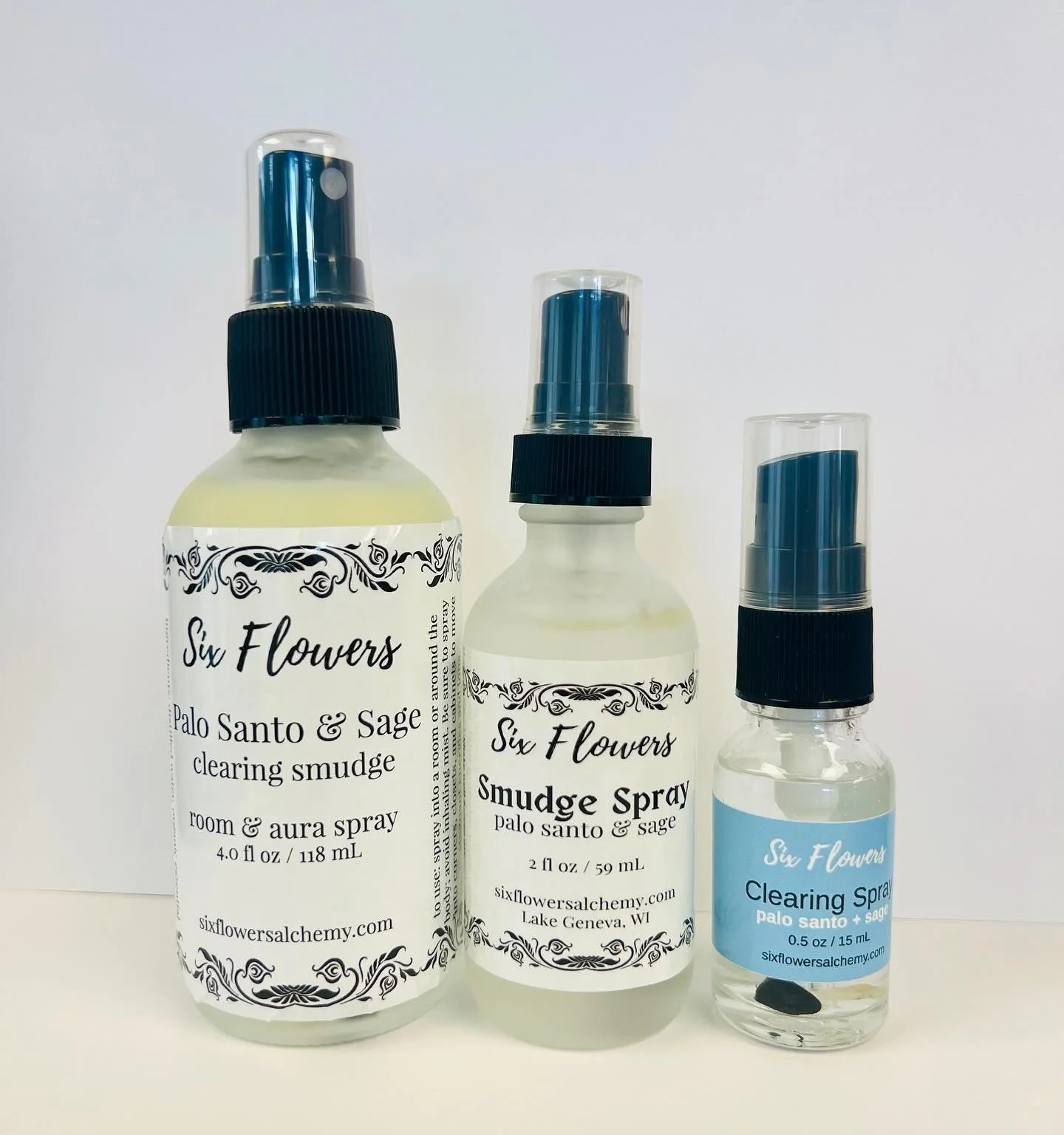 This morning the mist is thick but the veils are thin. Catching things out of the corner of your eye and wondering if they&rsquo;re real? Yeah, they are. Listen to their messages or help them cross over with an #auraspray 

Then clear your space with