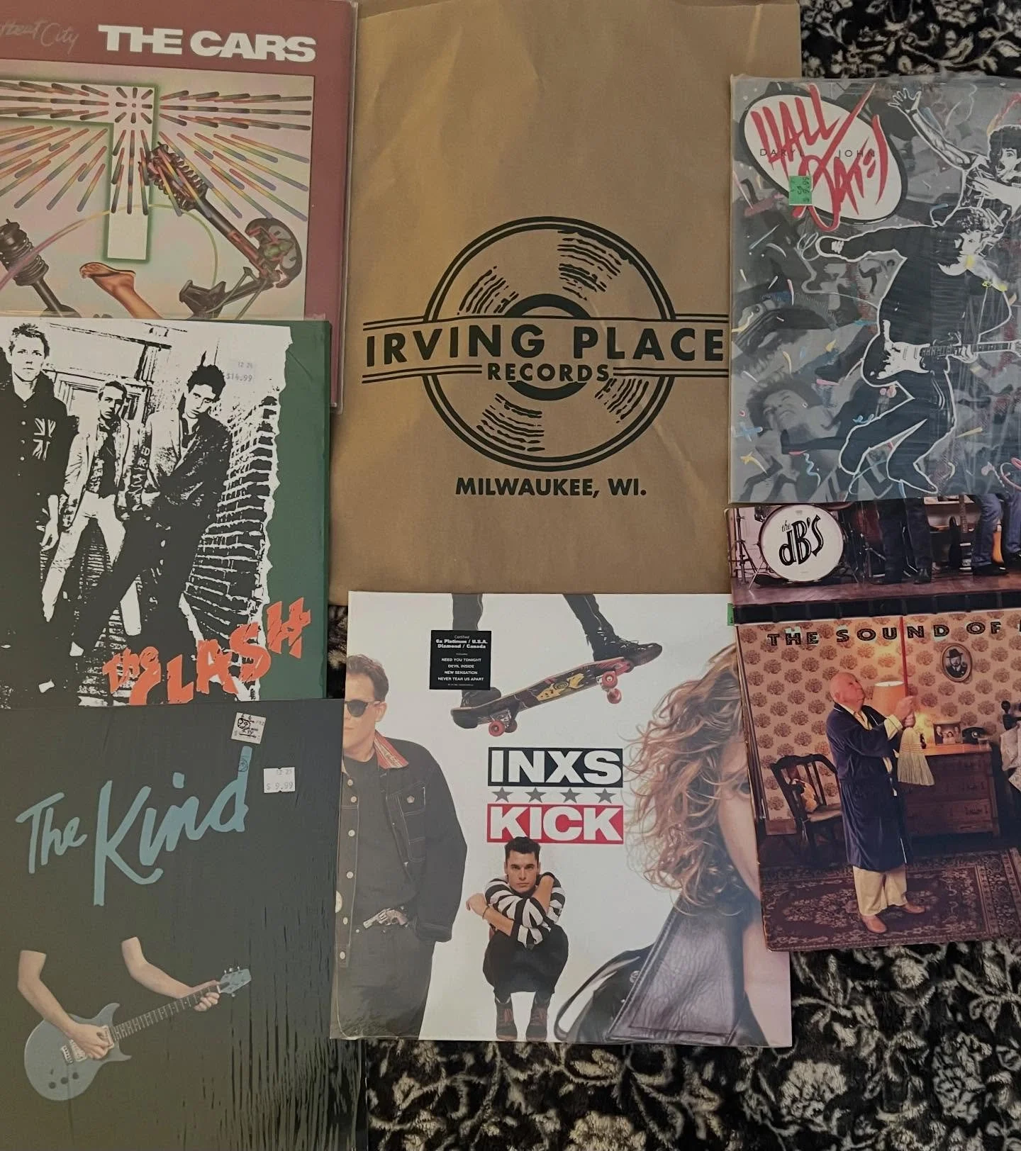 After a brief illness and being in a depressing deep freeze for over a week, I went record shopping Wednesday at my favorite record store @irvingplacerecords. 

I'm spinning #INXS "Kick" for #rocknrollfriday because I had an incredibly vivi